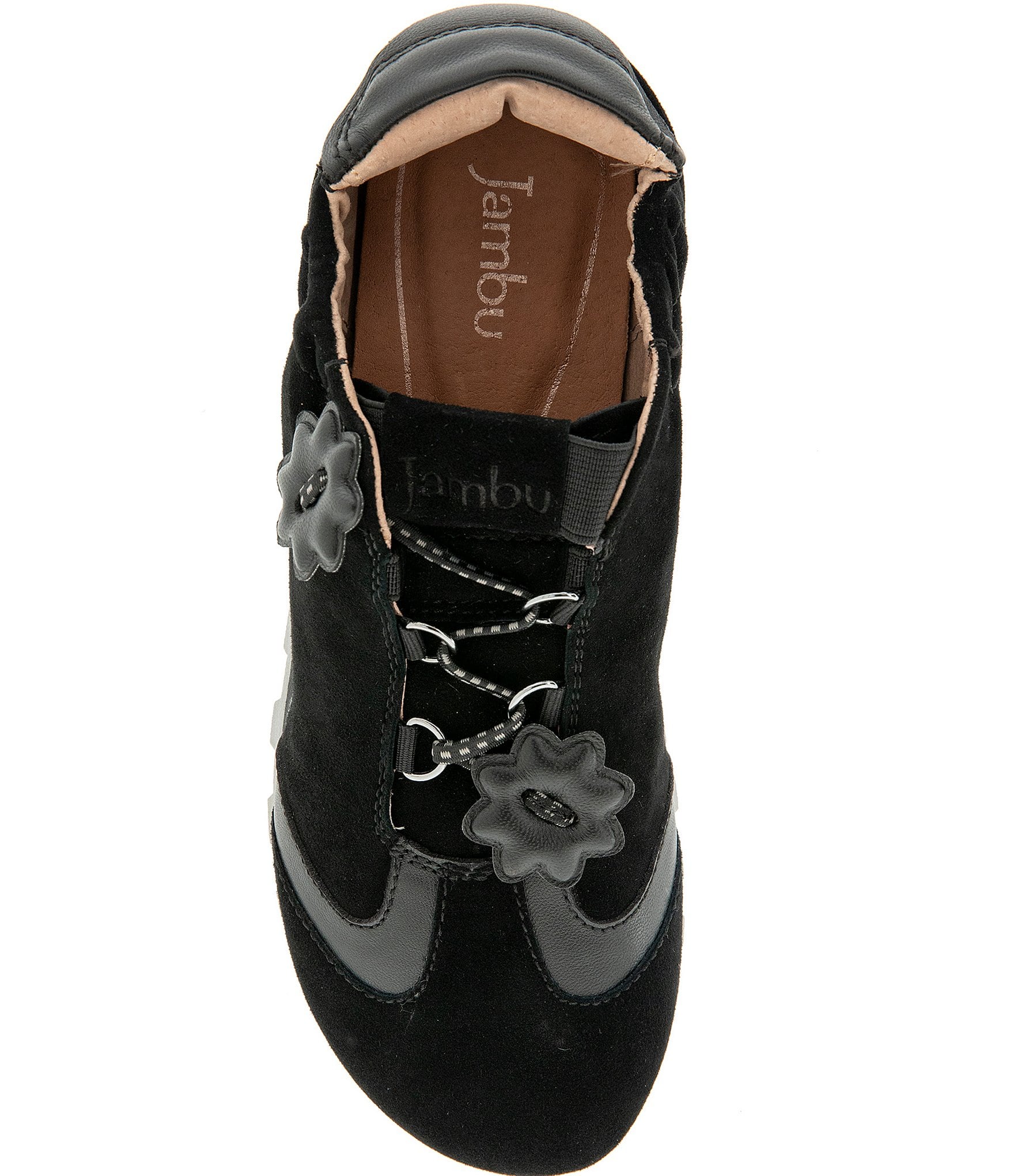 Jambu Women's Noel Leather Bungee Lace Sneakers