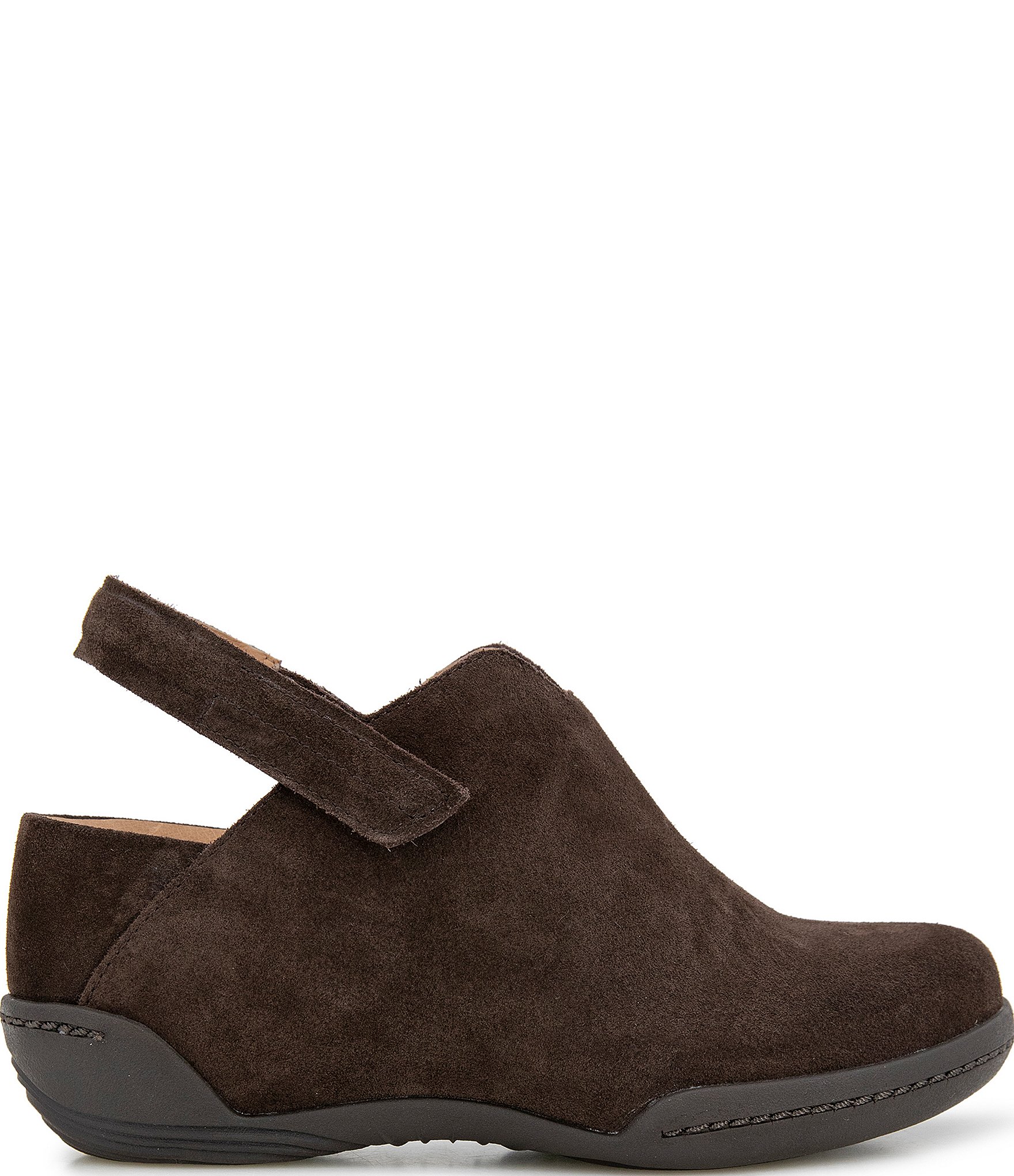 Jambu Women's Nori Suede Slingback Wedge Clogs