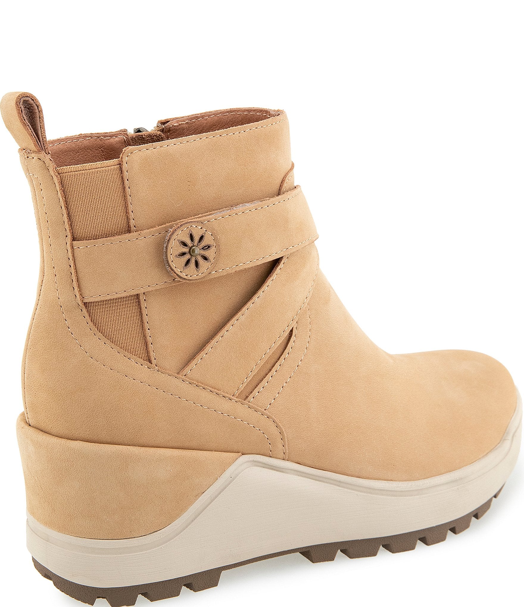 Jambu Women's Pattie Water Resistant Nubuck Suede Booties