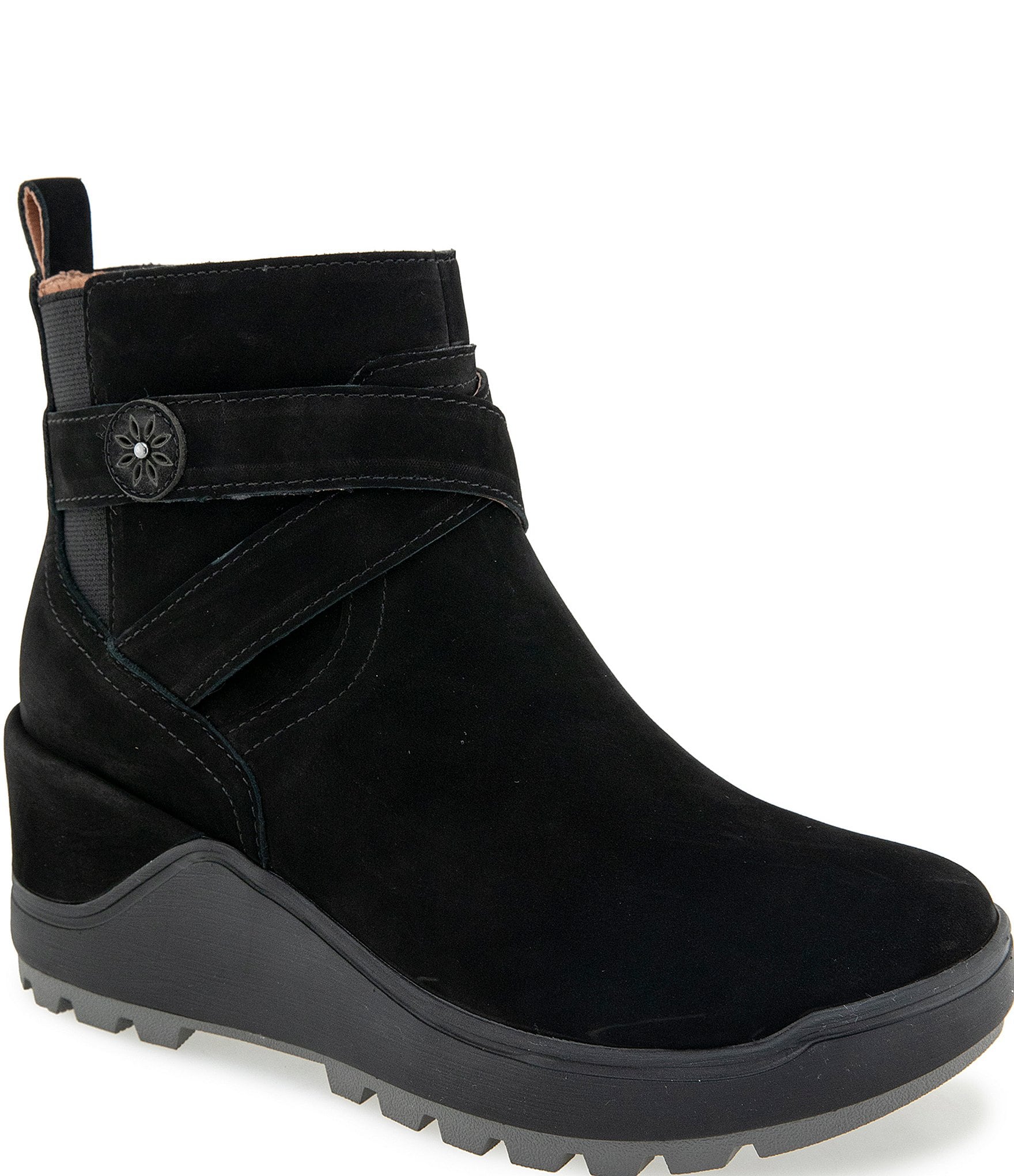 Jambu Women's Pattie Water Resistant Nubuck Suede Booties