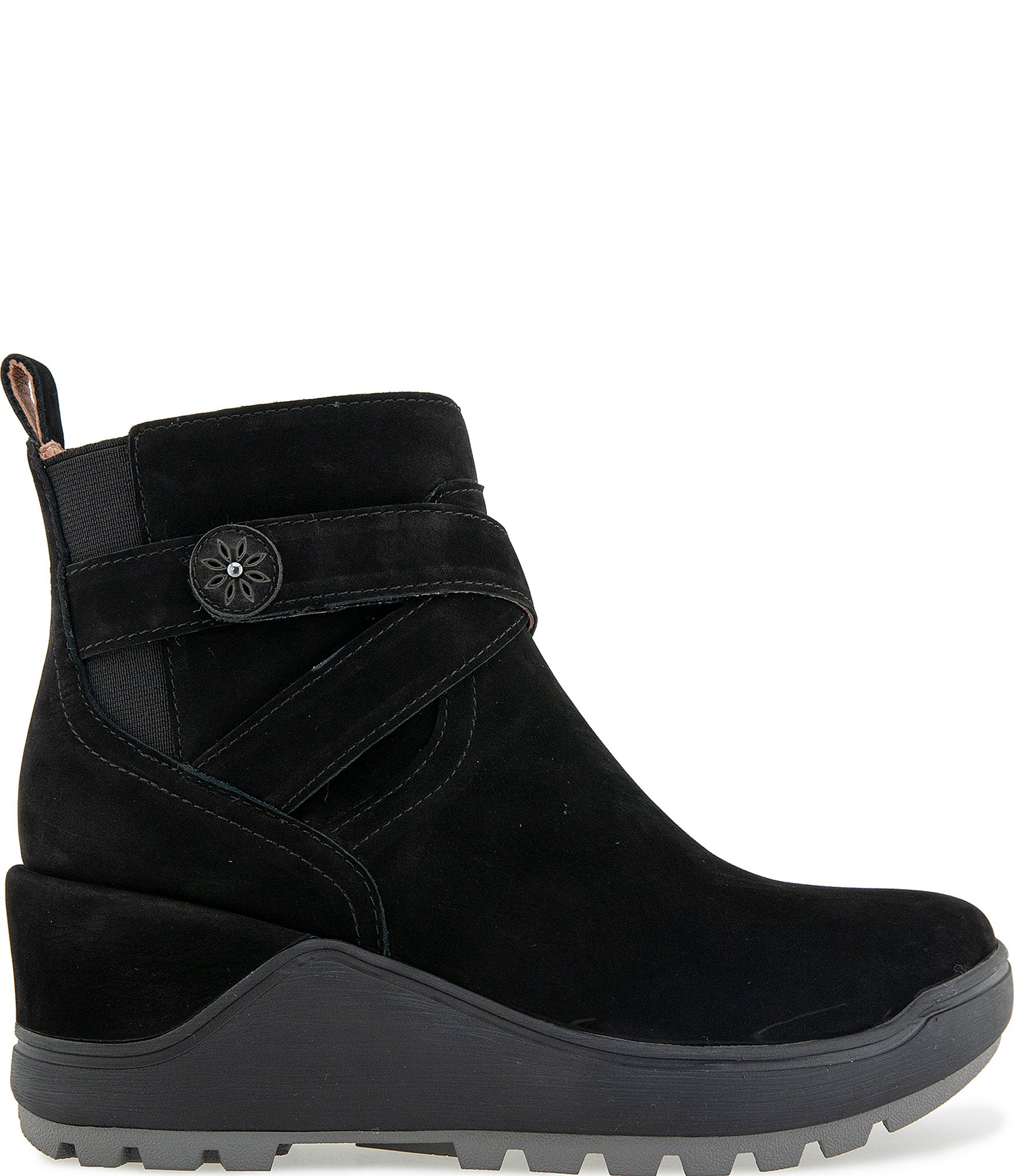 Jambu Women's Pattie Water Resistant Nubuck Suede Booties