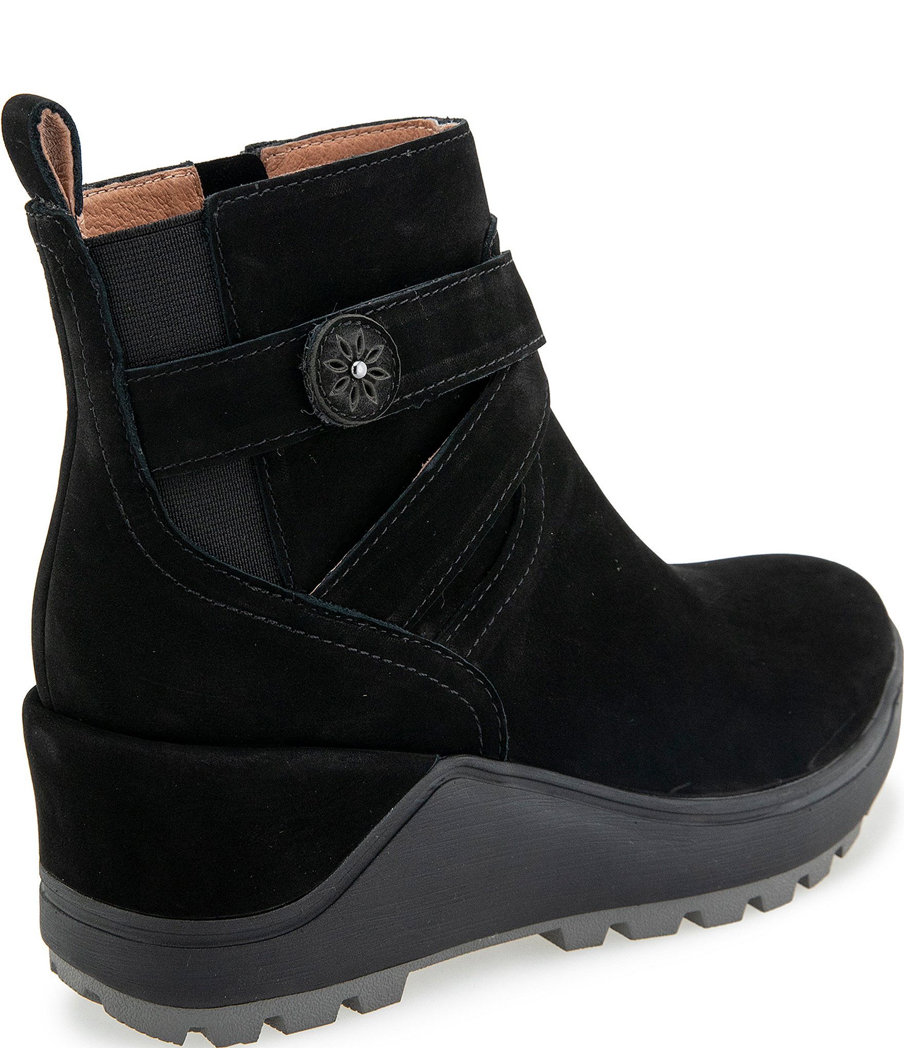 Jambu Women's Pattie Water Resistant Nubuck Suede Booties