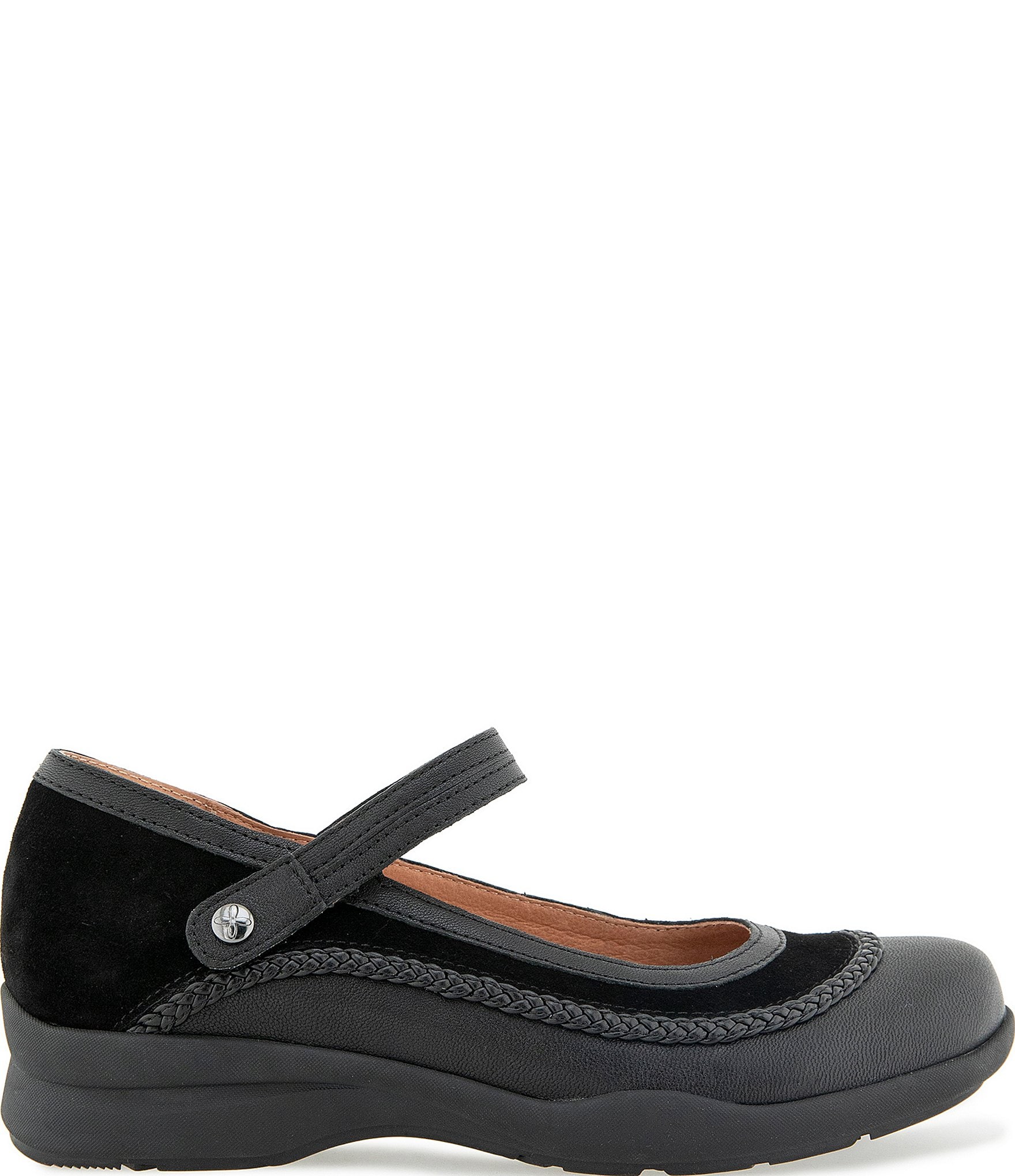 Jambu Women's Terralilly Leather and Suede Mary Janes