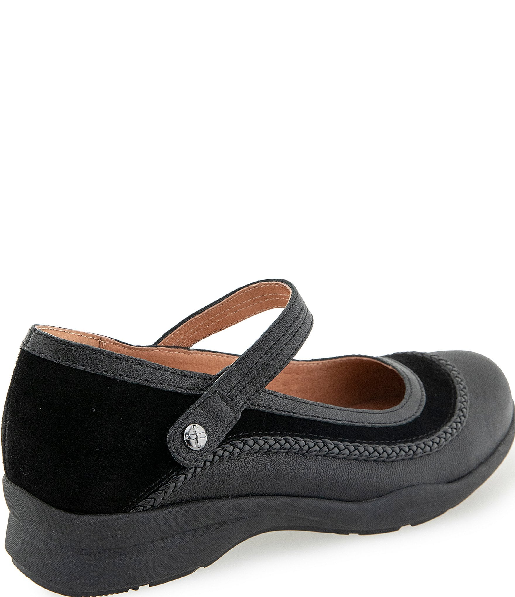 Jambu Women's Terralilly Leather and Suede Mary Janes