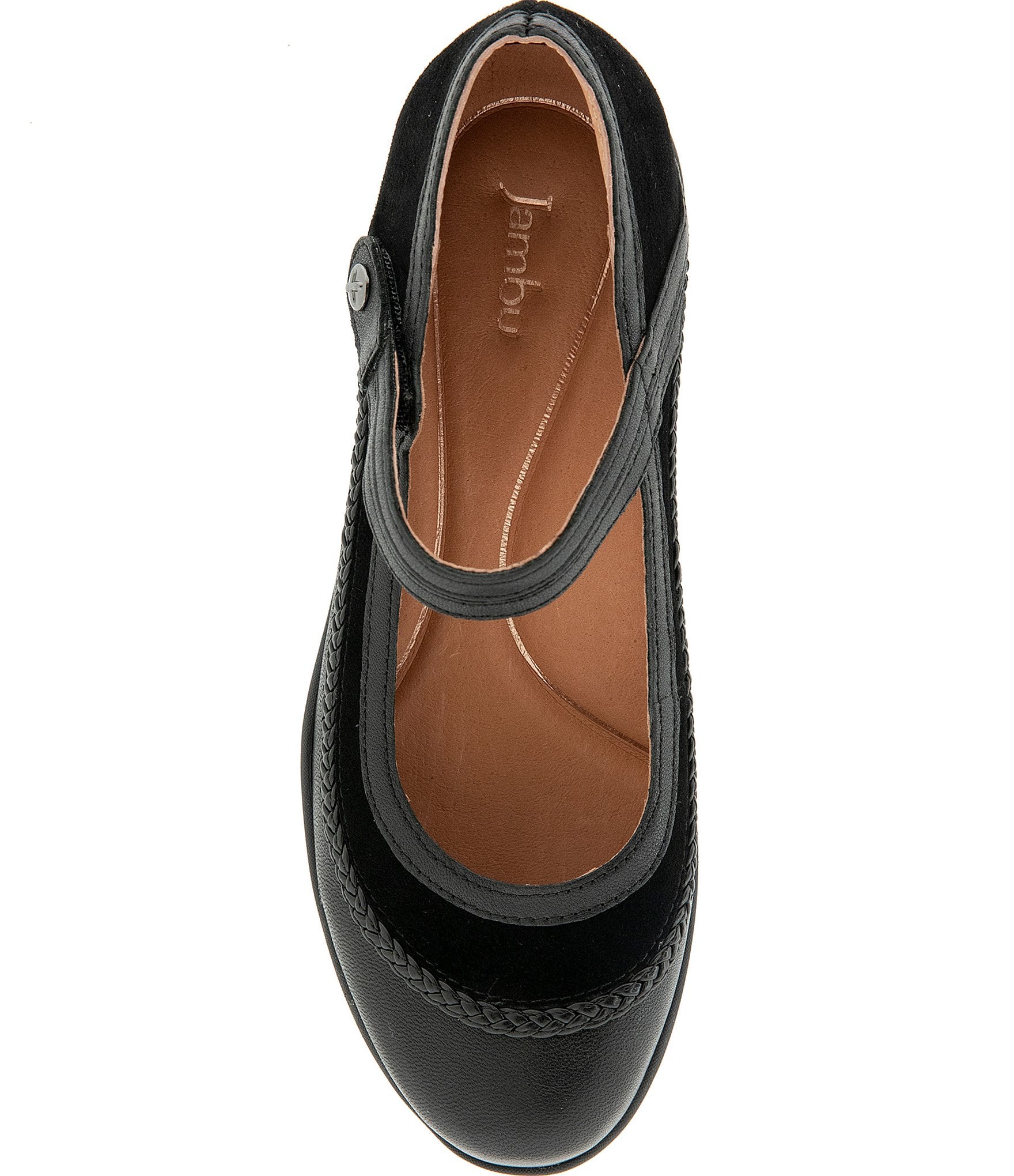 Jambu Women's Terralilly Leather and Suede Mary Janes
