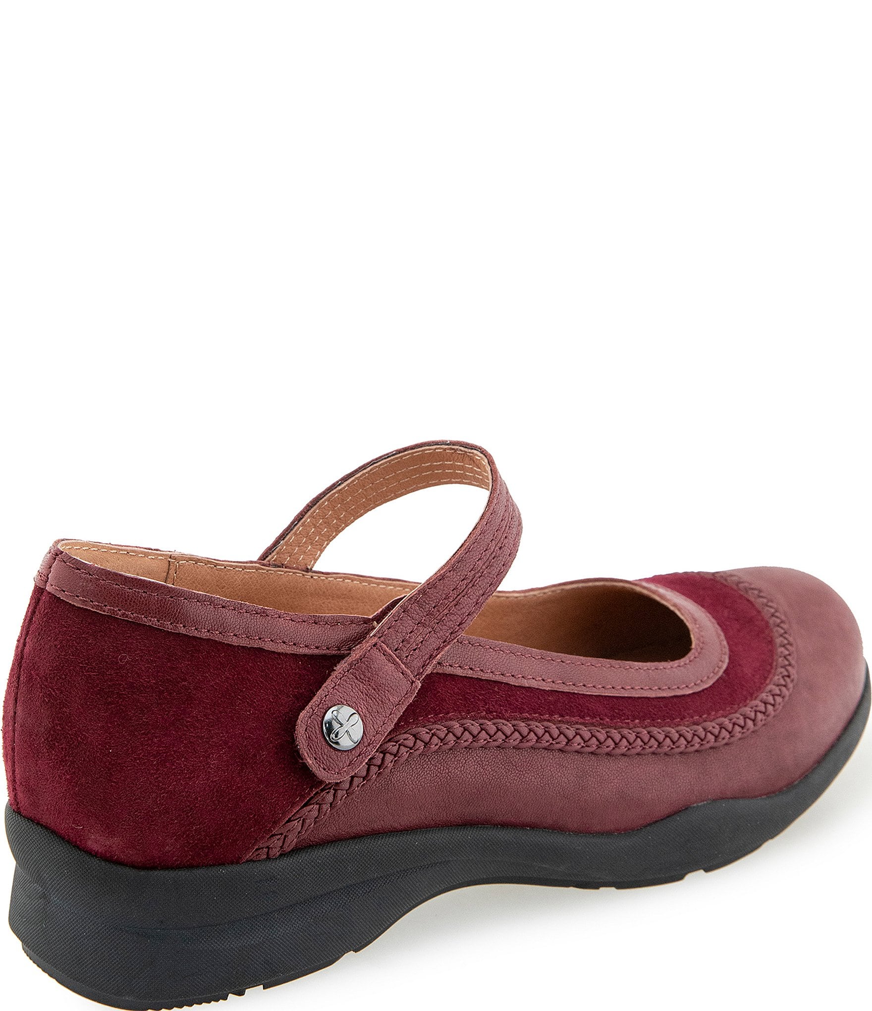Jambu Women's Terralilly Leather and Suede Mary Janes