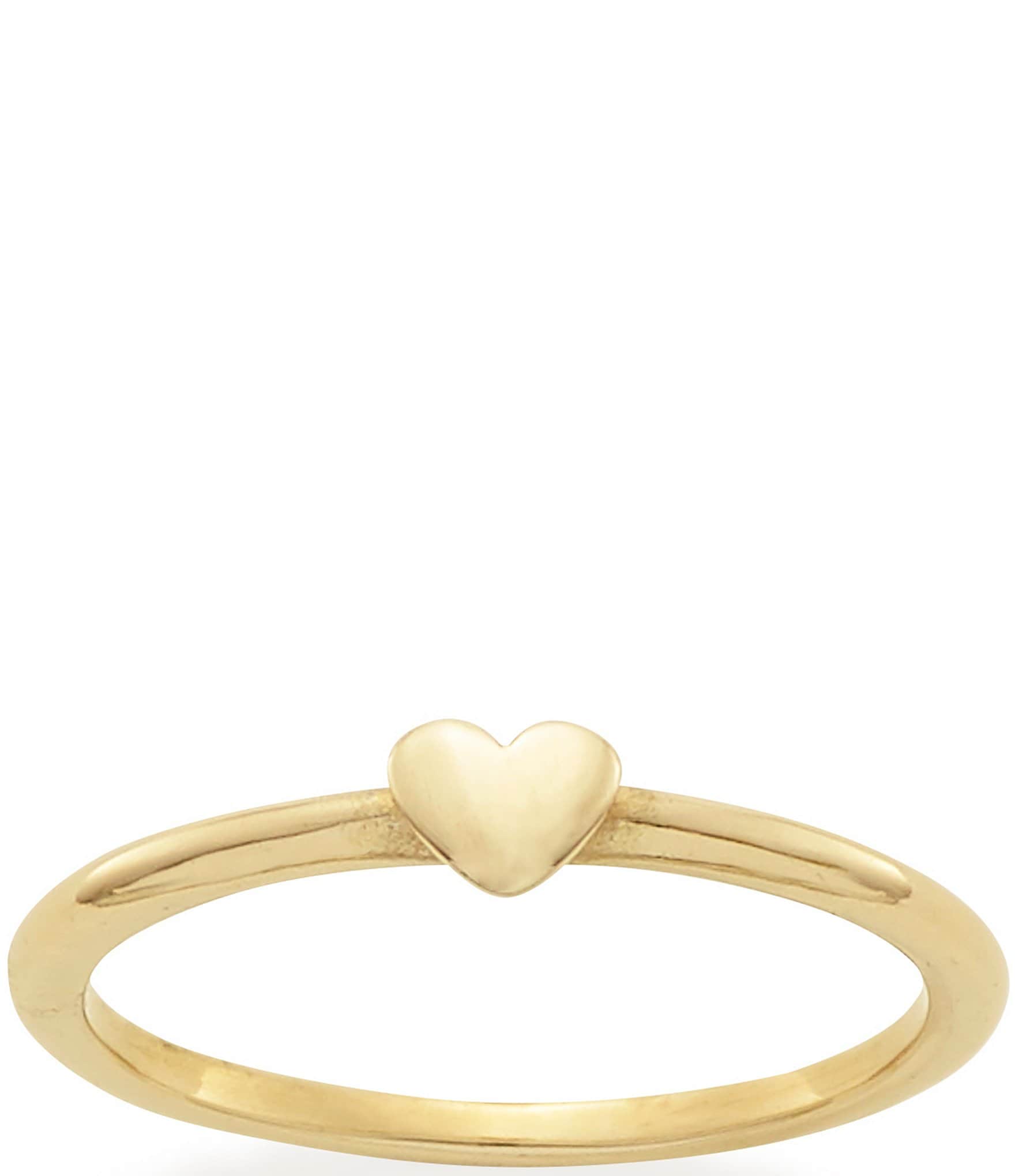 14KT White Gold Heart Cluster Ring 0.04 CT. T.W. - Spence Diamonds