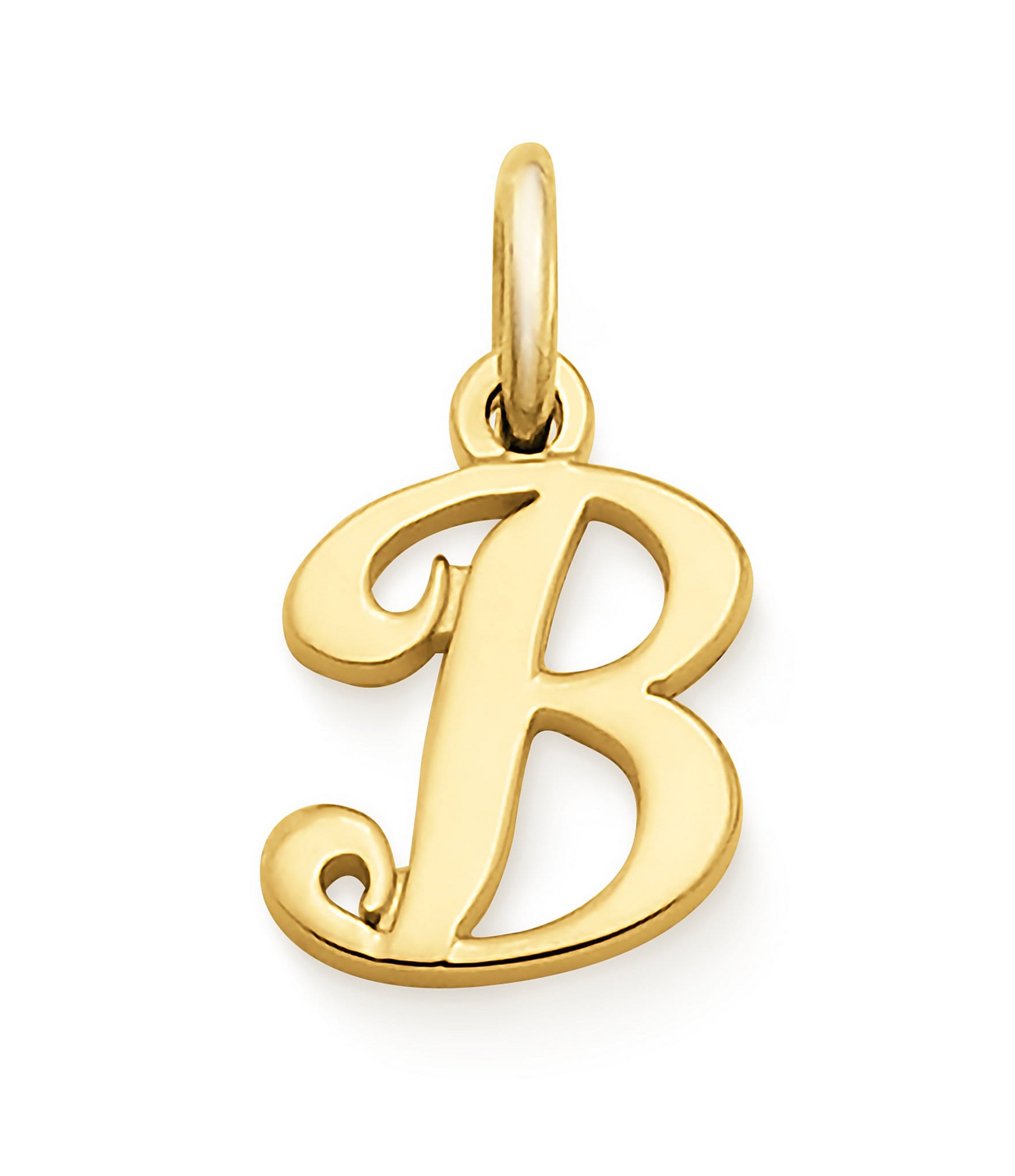 James Avery 14K Gold Script Initial Charm