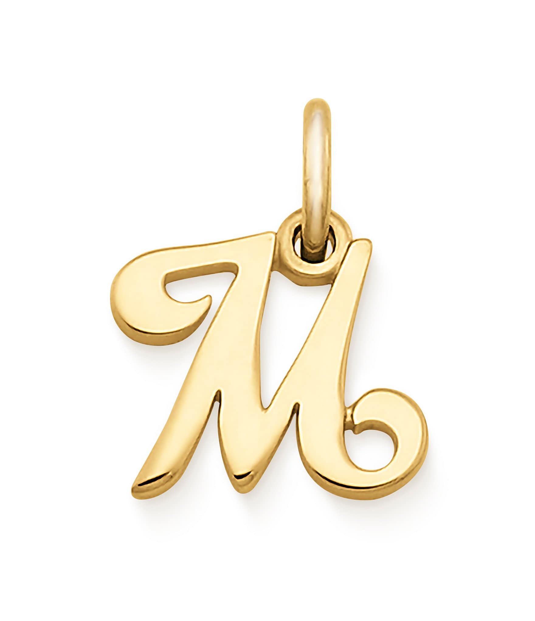 James Avery 14K Gold Script Initial Charm