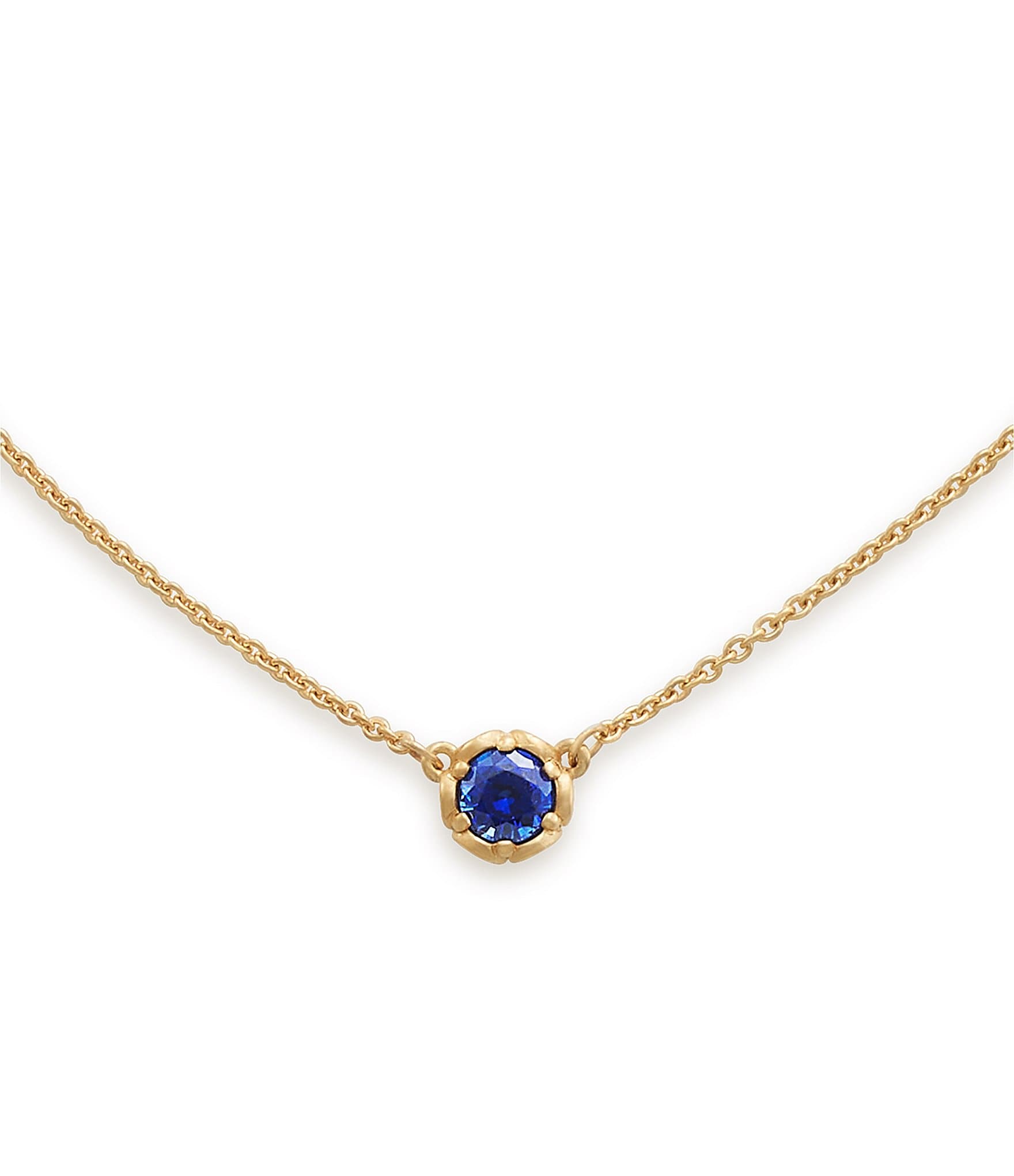 Created sales sapphire necklace