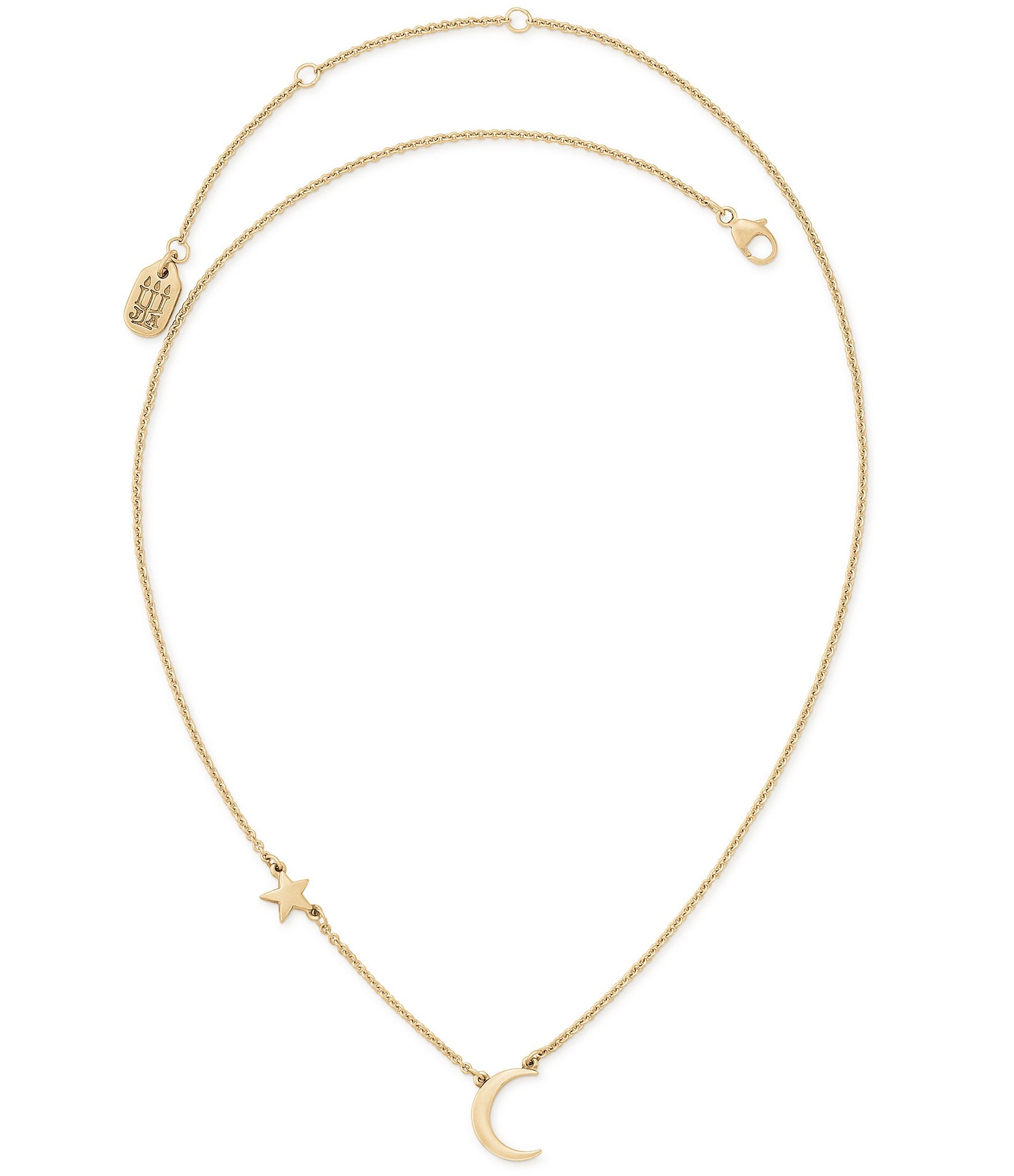 James Avery 14K Gold Shoot for the Moon Necklace