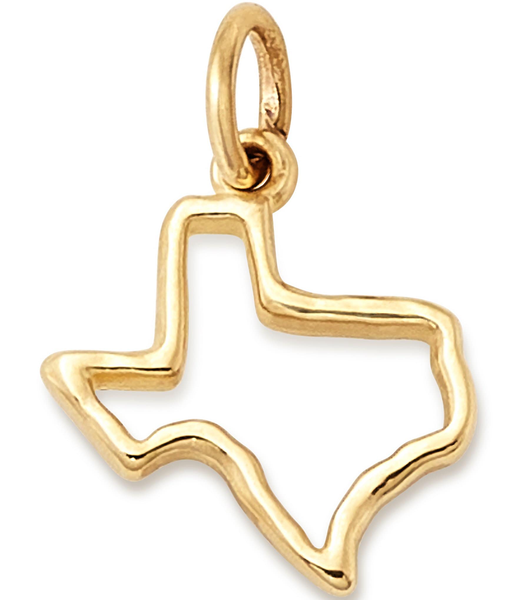 James Avery Forged Gold Link Charm Bracelet - Medium