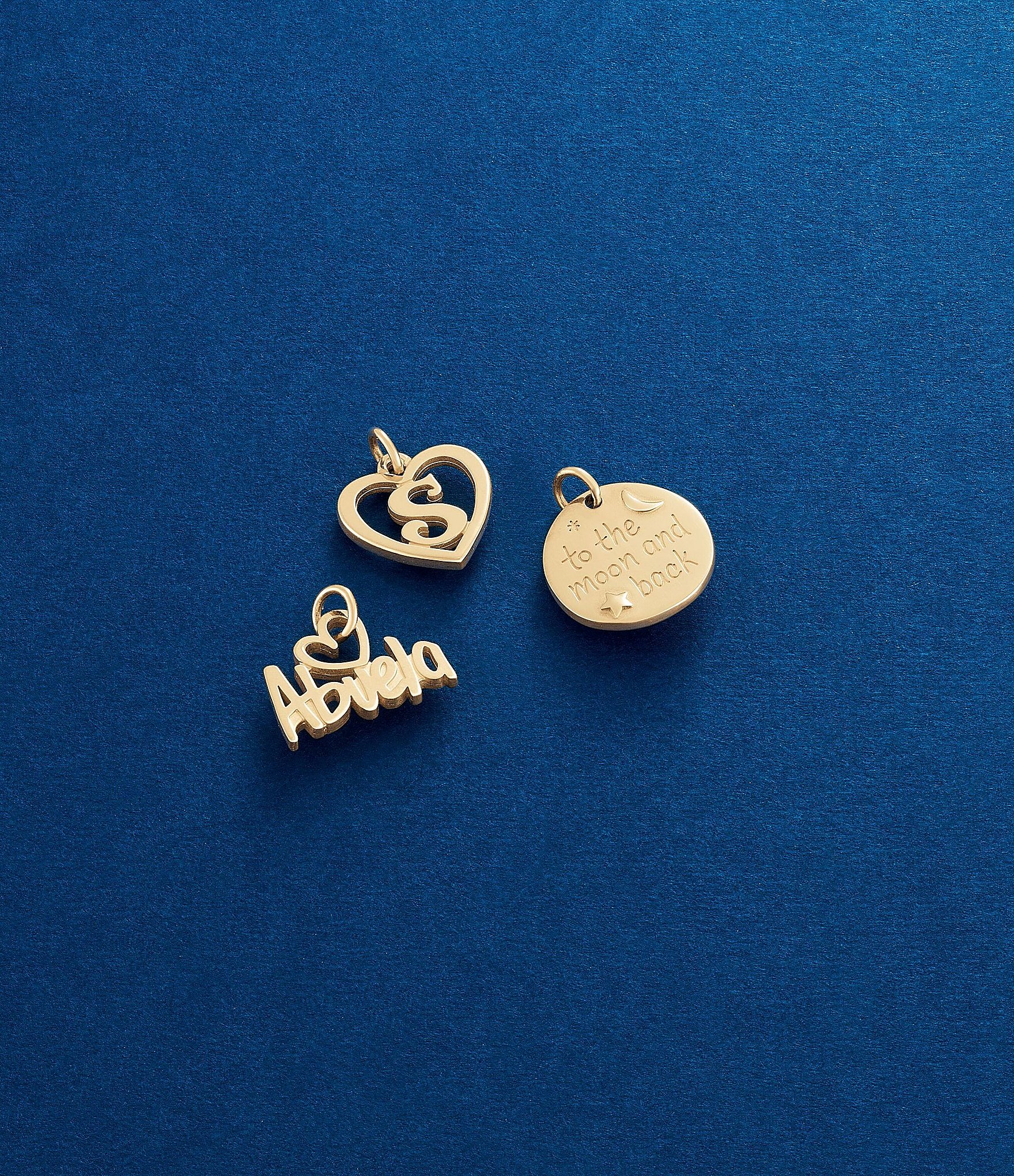 James Avery 14K Gold To the Moon and Back Charm