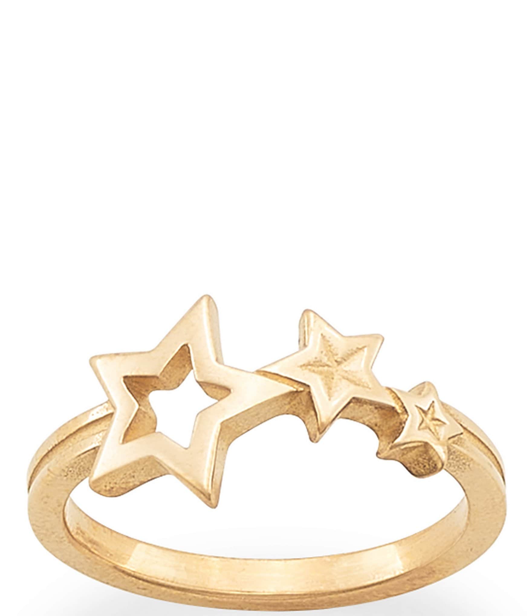 Celestial Ridge Star Ring | 18ct Gold Plated Vermeil | Missoma