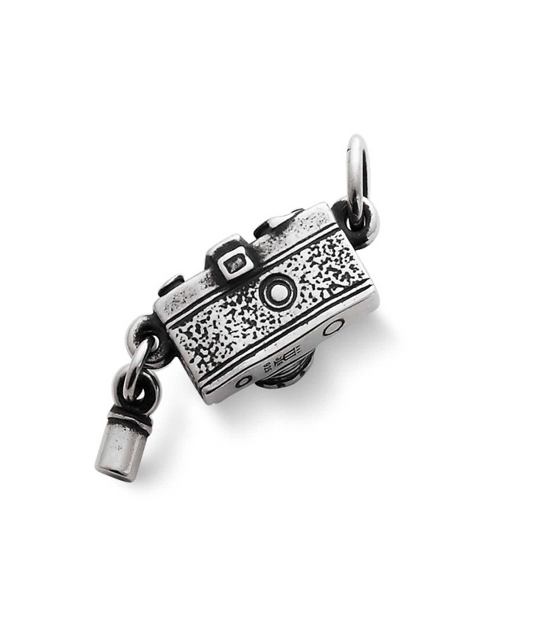 James Avery 35mm Camera and Canister Sterling Silver Charm