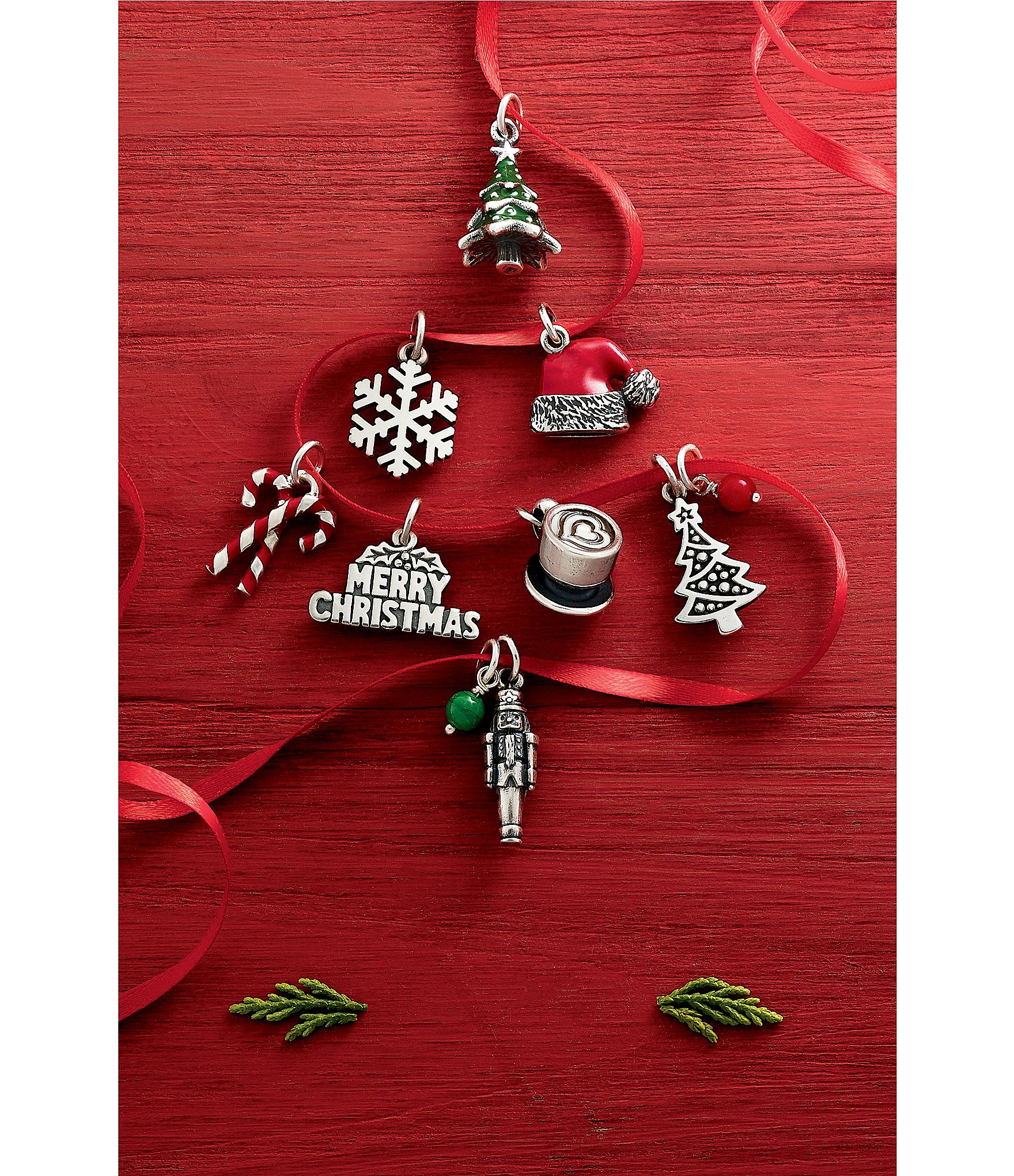 James Avery Adorned Christmas Tree Charm