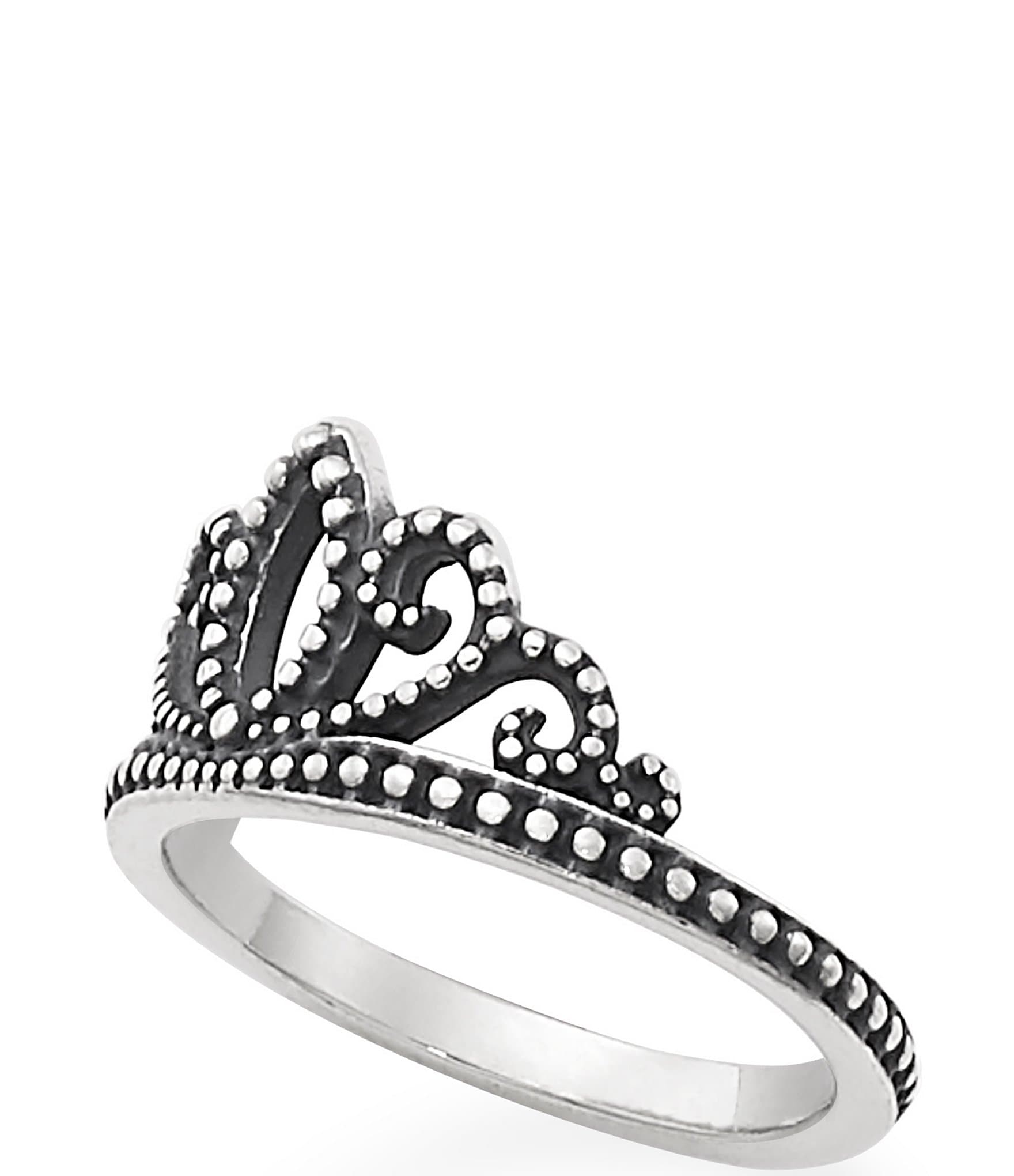 James Avery Beaded Tiara Ring