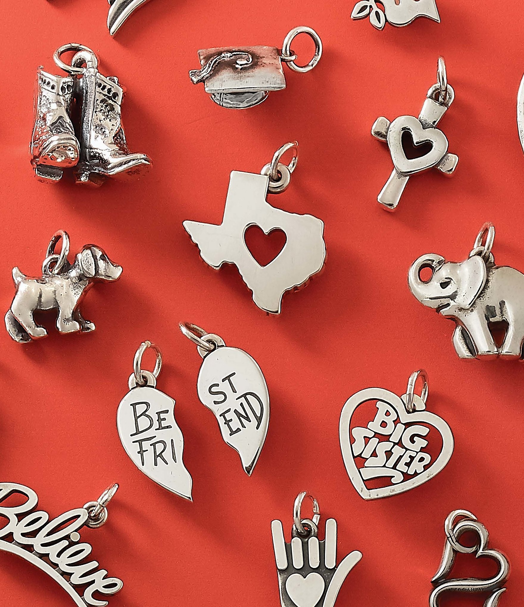 James Avery Best Friend Charm Set