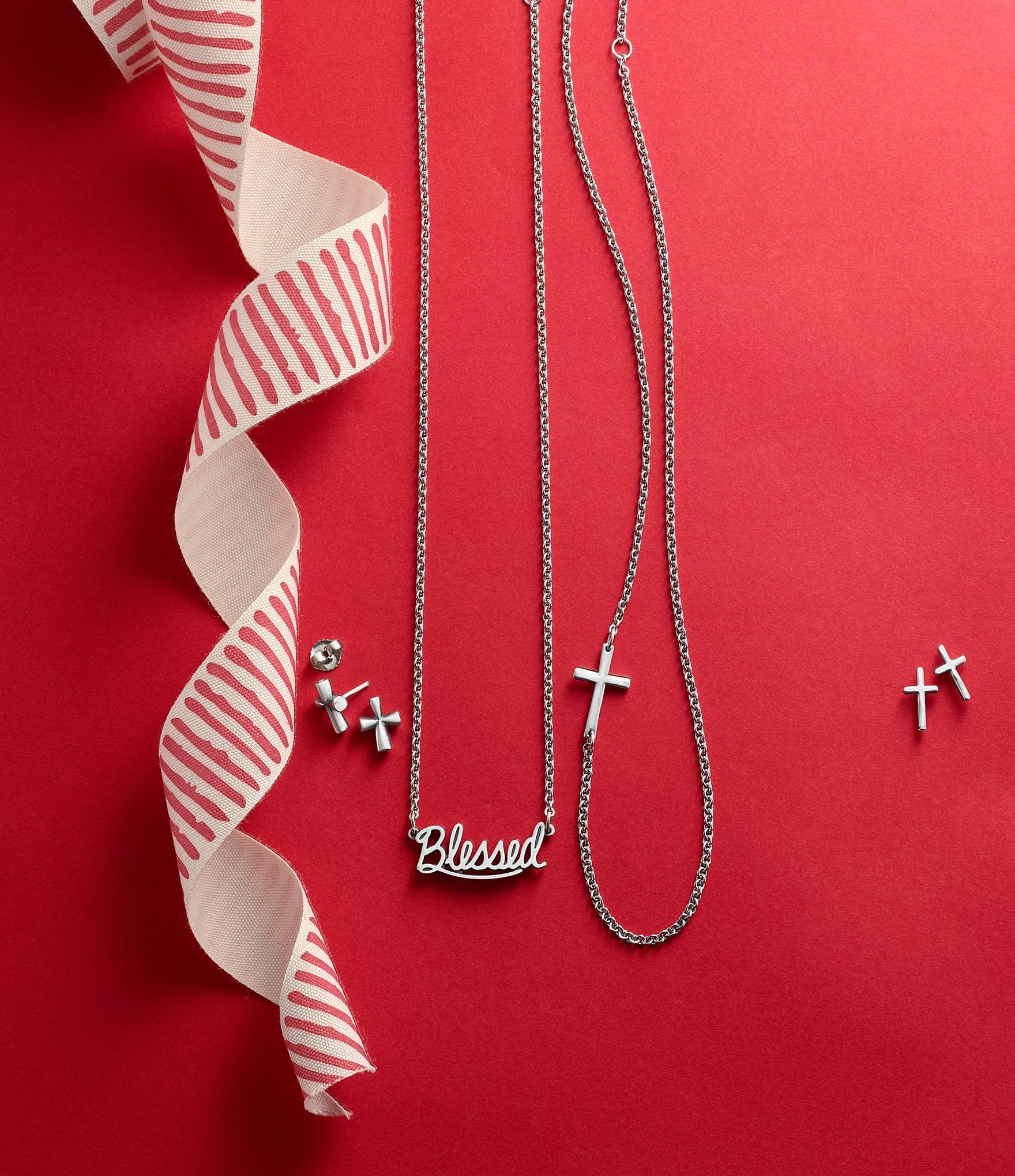 James Avery #double;Blessed#double; Adjustable Necklace