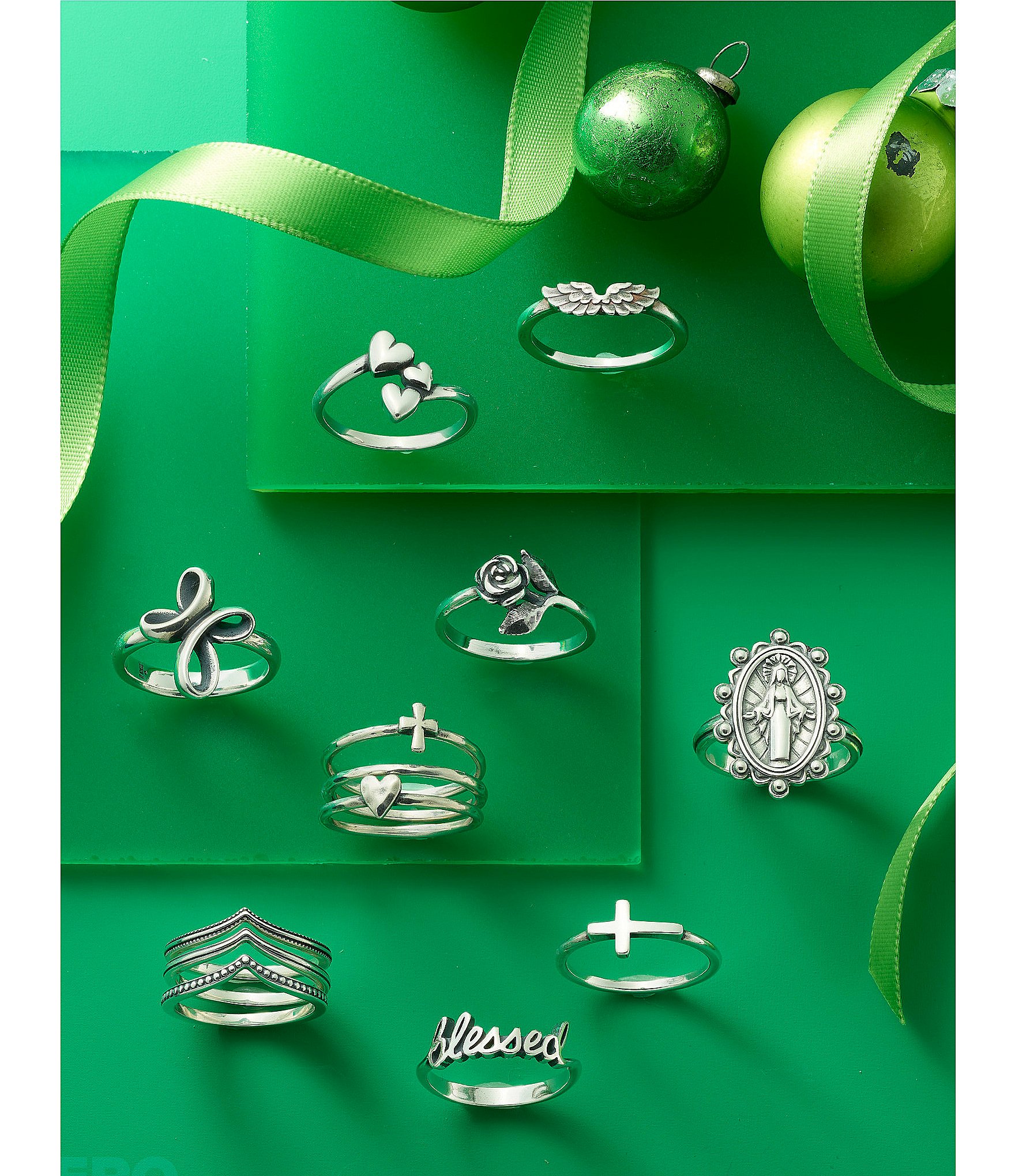James Avery #double;Blessed#double; Ring