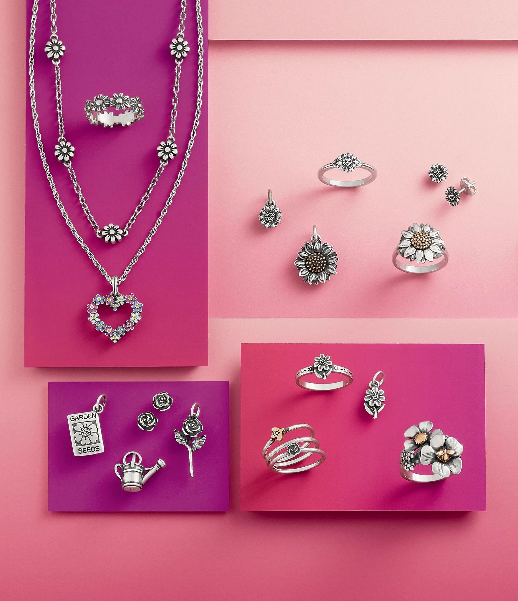 James Avery Blossoms and Bee Ring