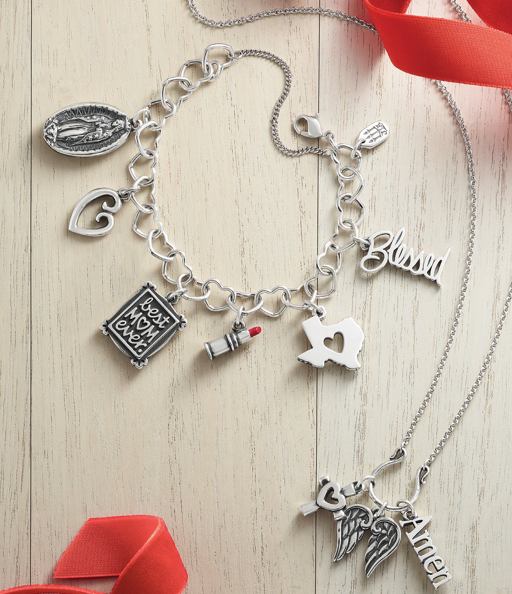 James Avery Centered in Love Cross Charm