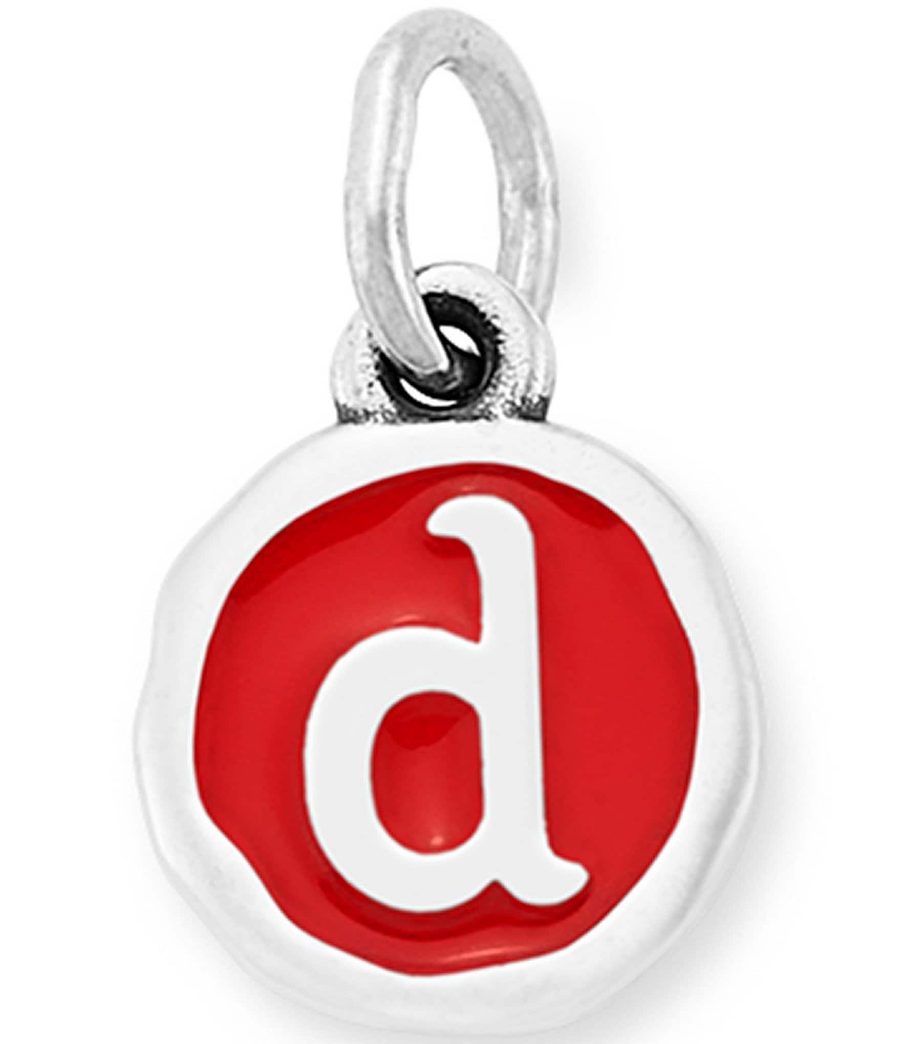 James Avery Enamel Initial Charm