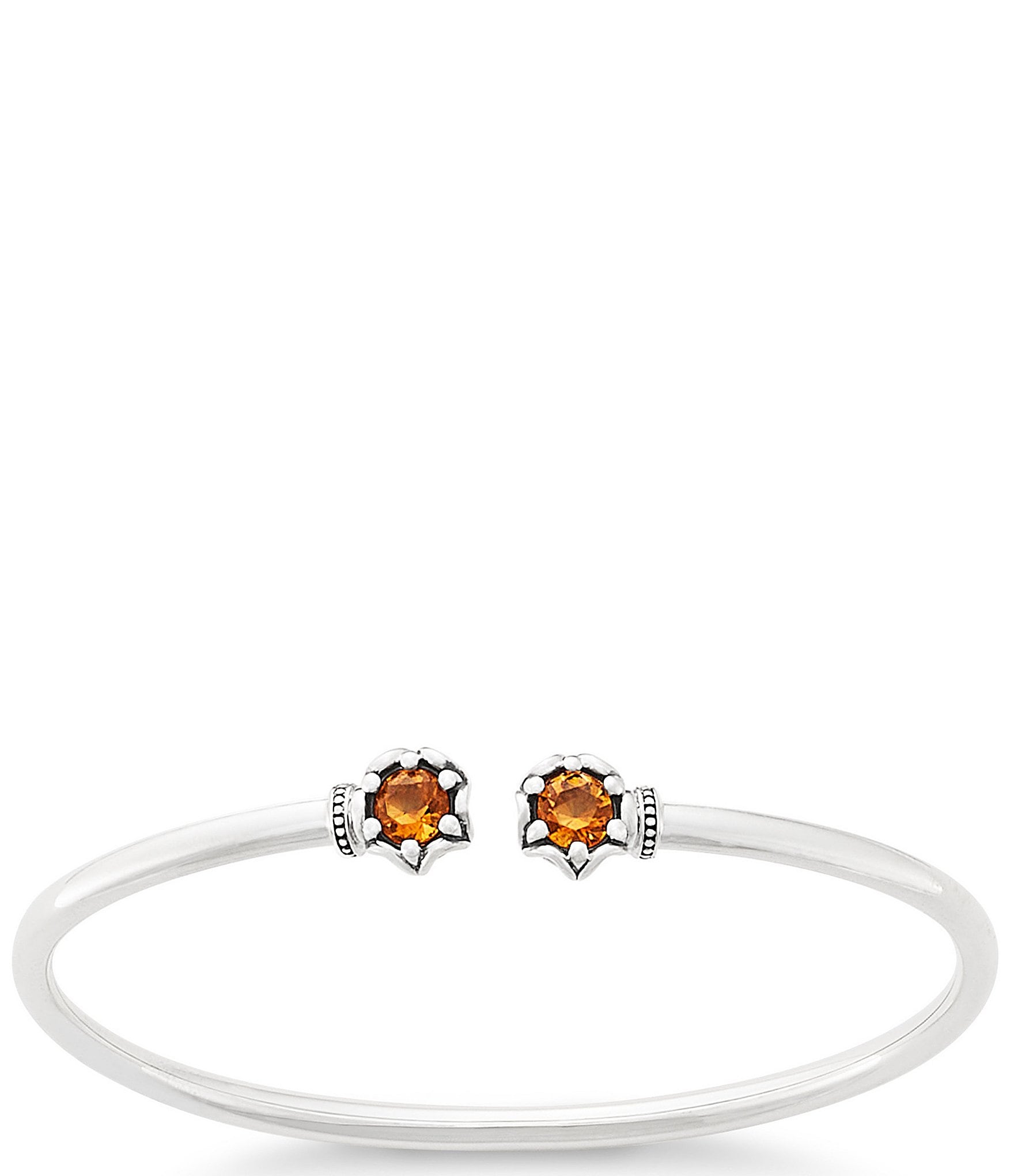 James Avery Cherished Birthstone Lab-Created Flexible Cuff Bracelet