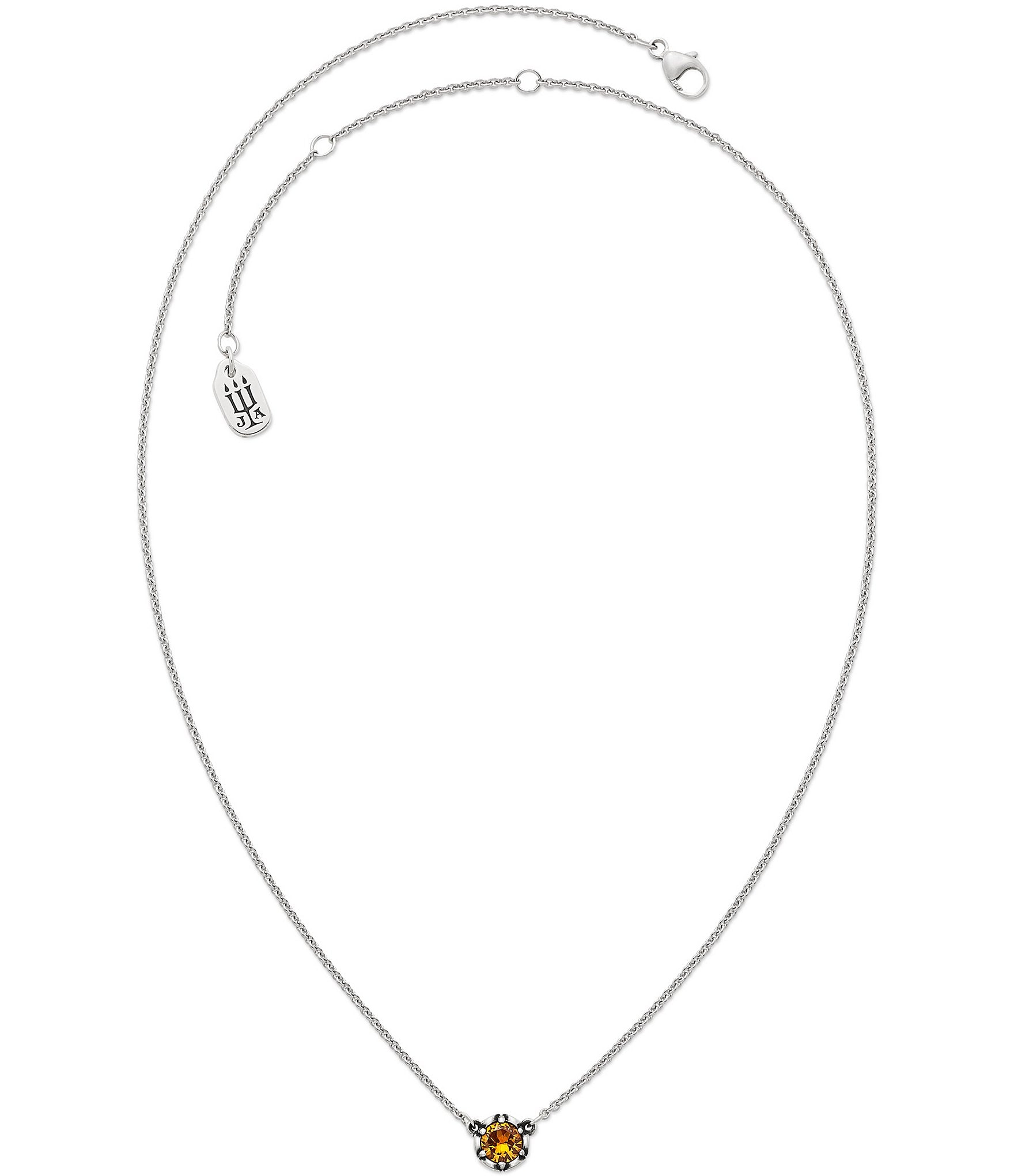 James Avery Cherished Birthstone Necklace with Citrine