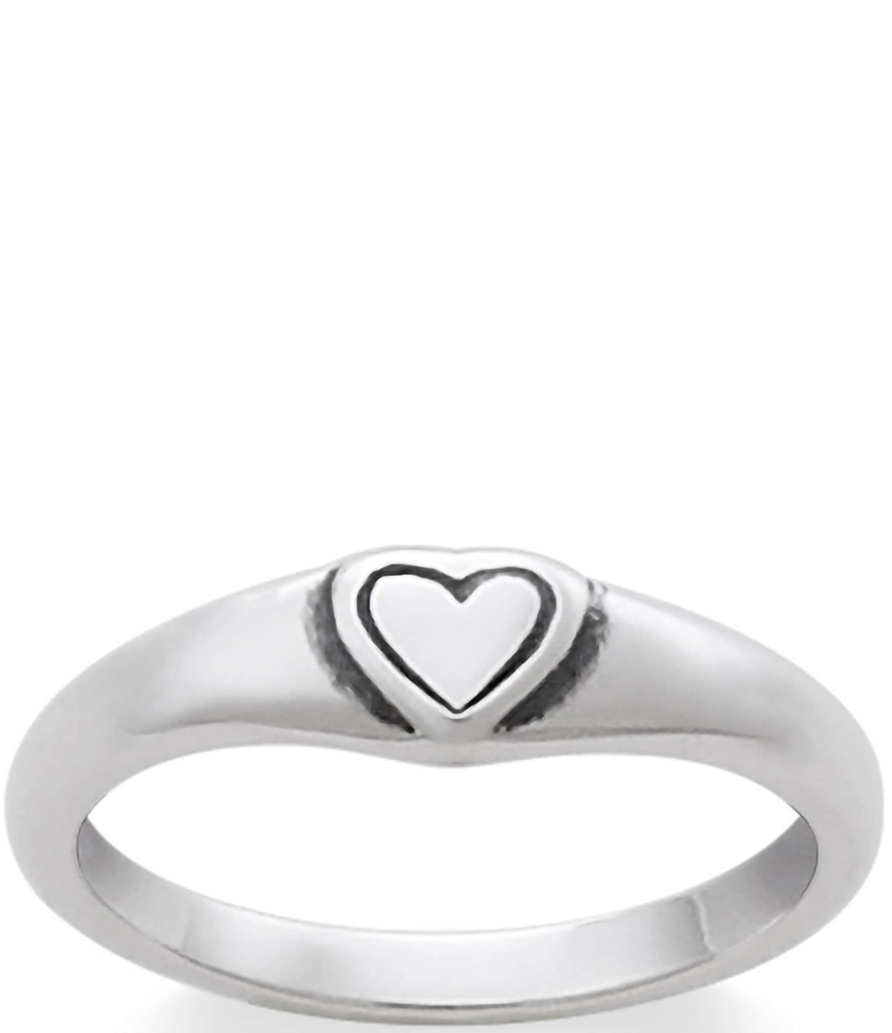 James Avery Child's Cherished Heart Ring | Dillard's