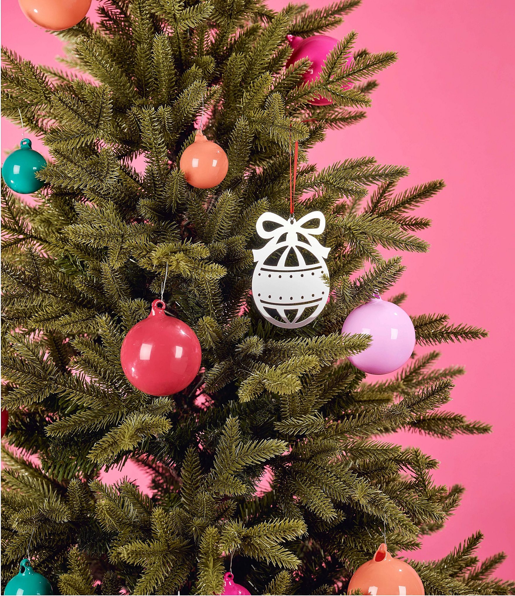 James Avery Christmas Bauble And Bow Ornament