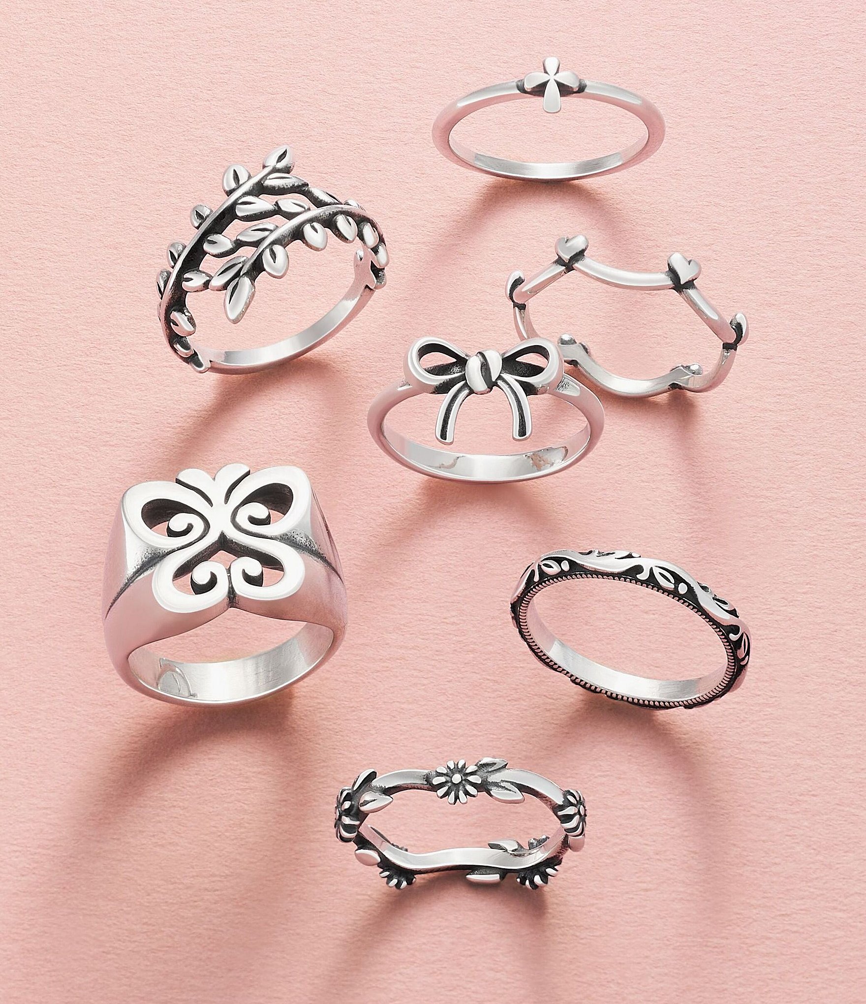 James Avery Delicate Bow Band Ring