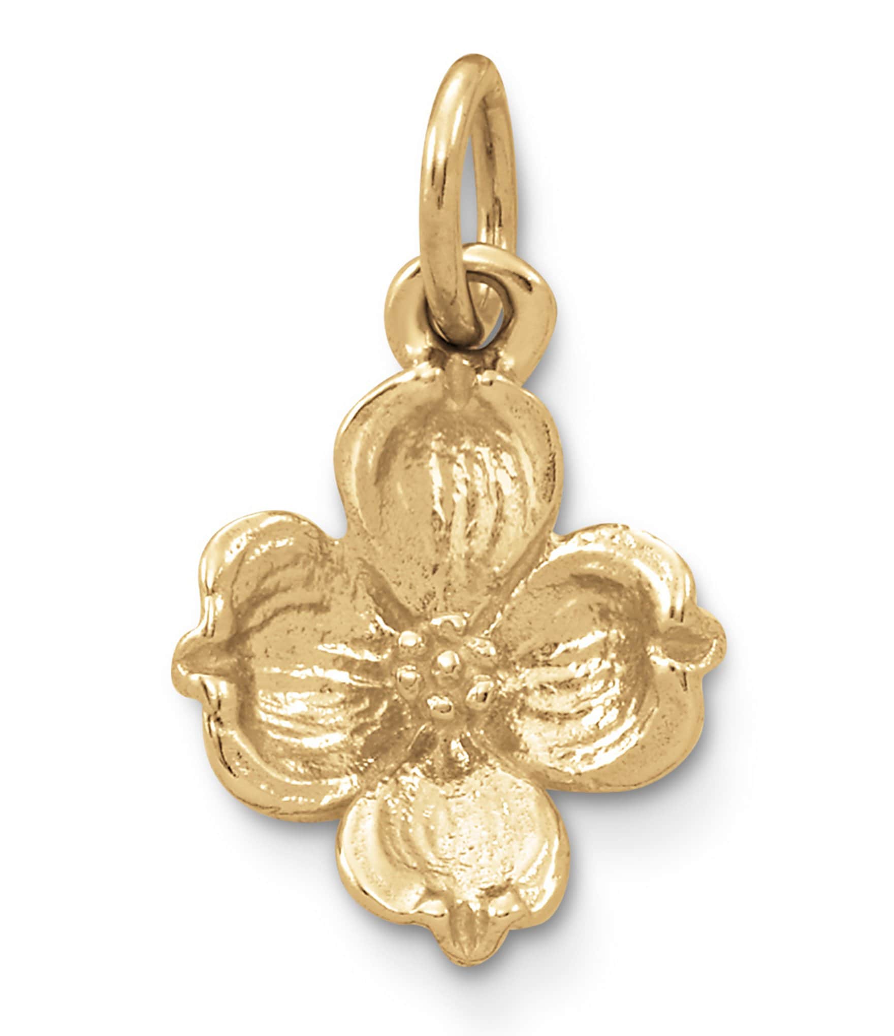 James Avery Dogwood 14K Gold Flower Charm - 14K Gold