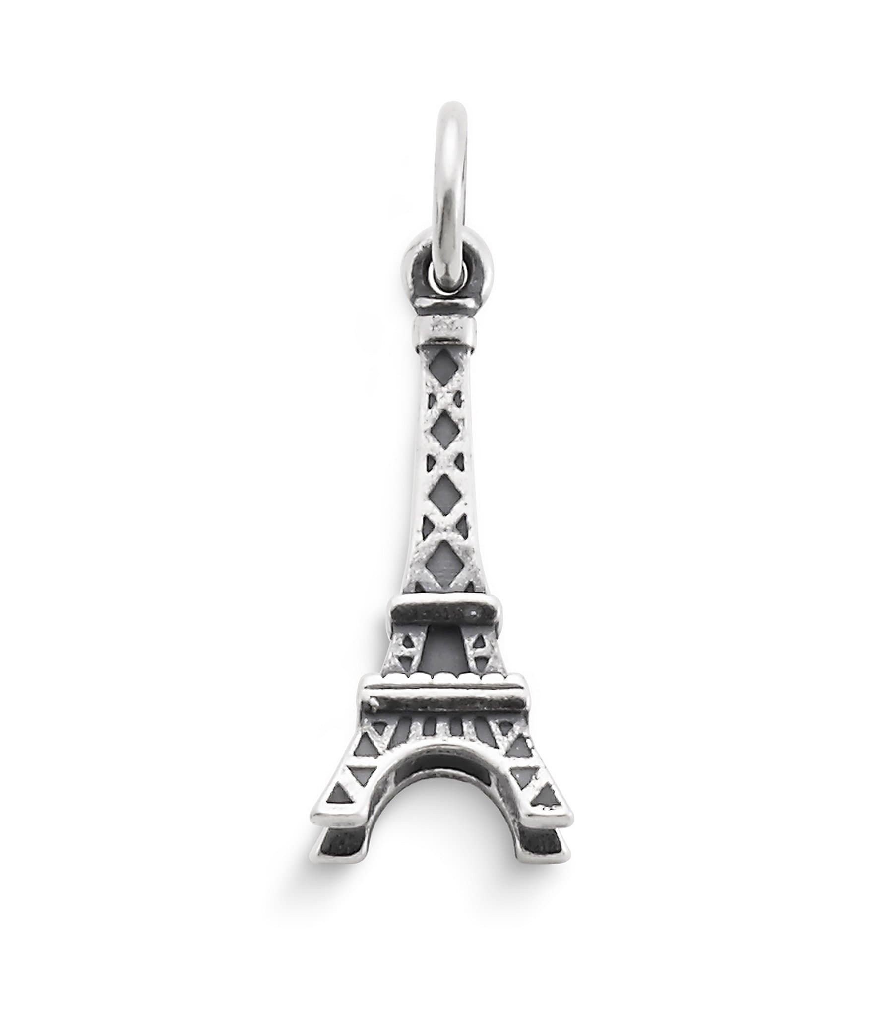 Buy Croc Charms Gold & Silver Double Eiffel Tower Rhinestone for