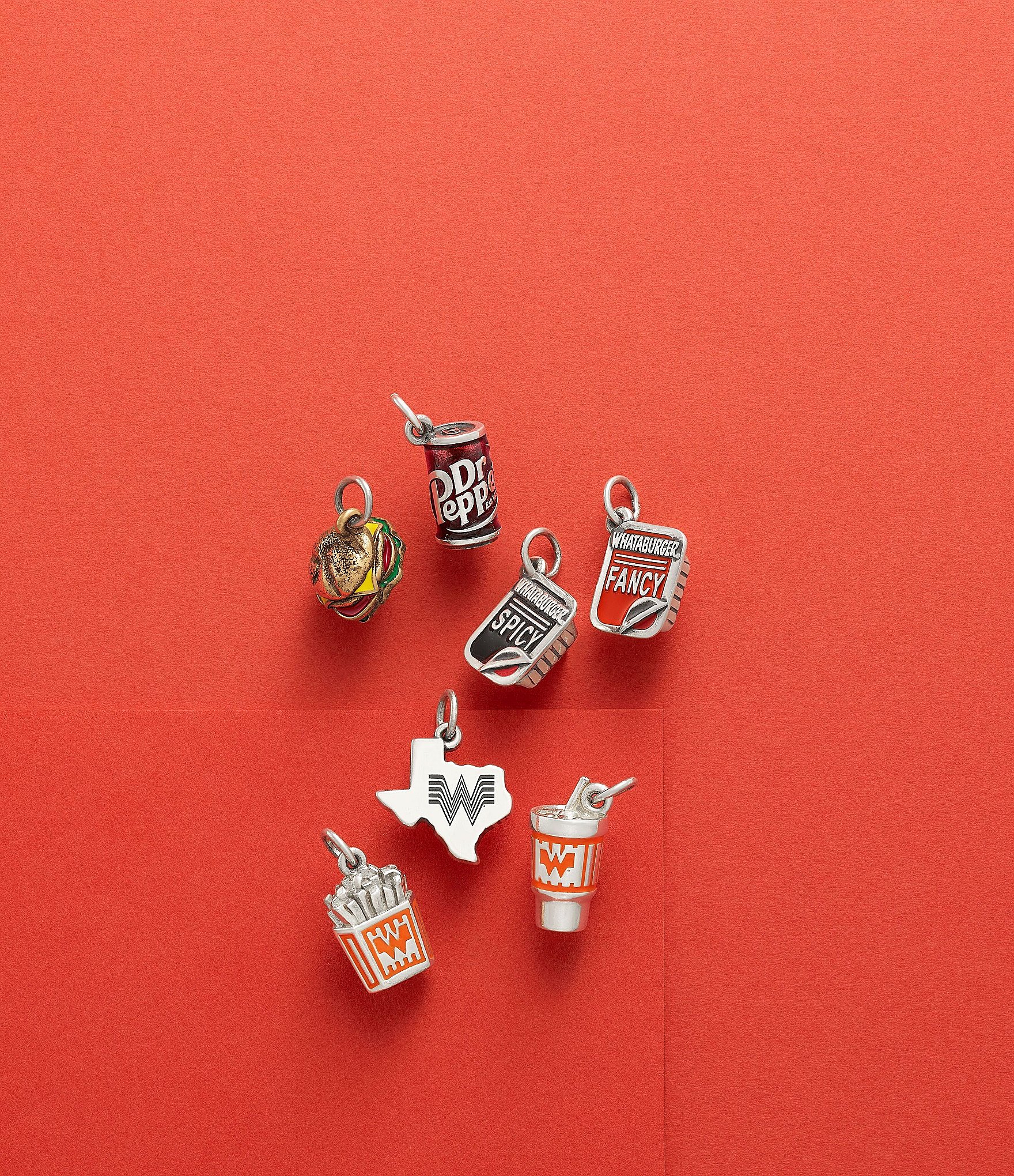 James Avery Enamel Dr. Pepper Charm