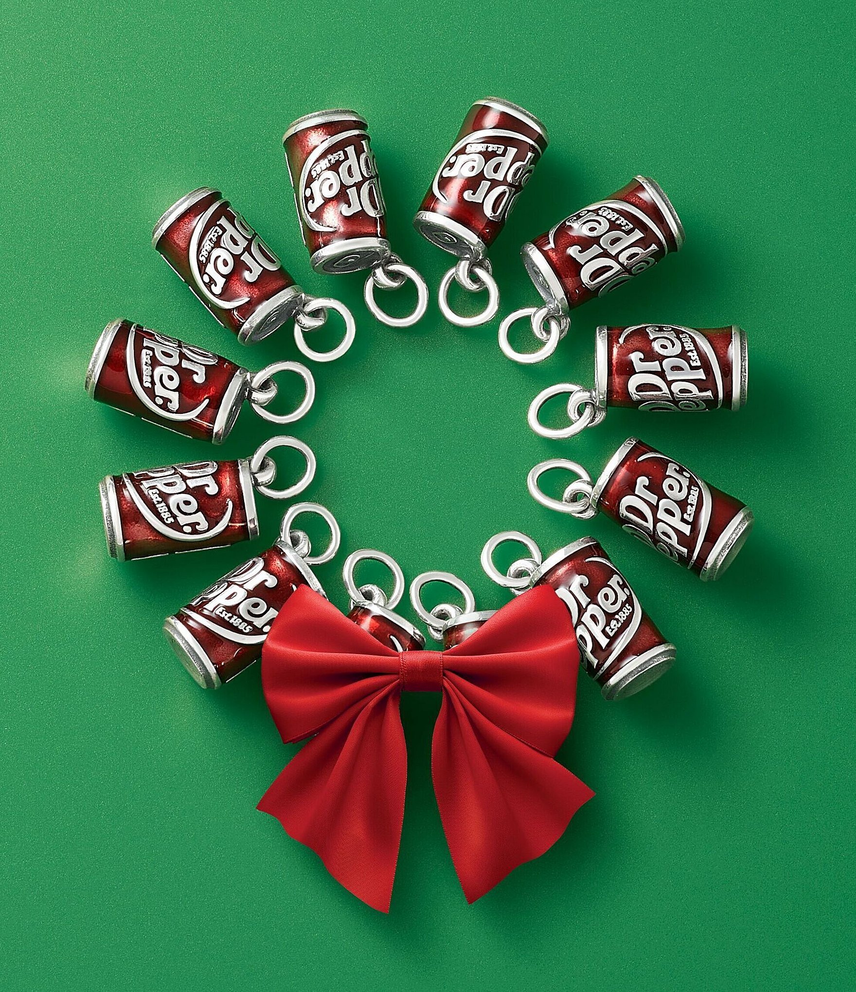 James Avery Enamel Dr. Pepper Novelty Charm