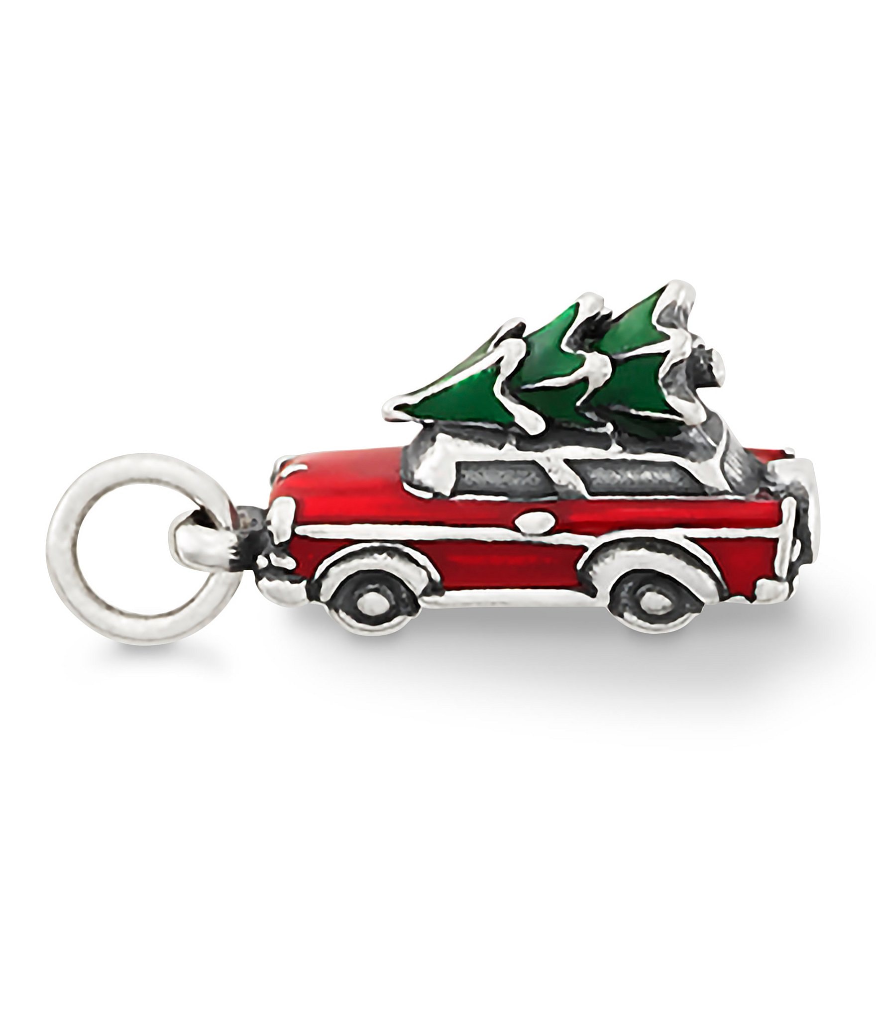 James Avery Enamel Family Christmas Tree Charm