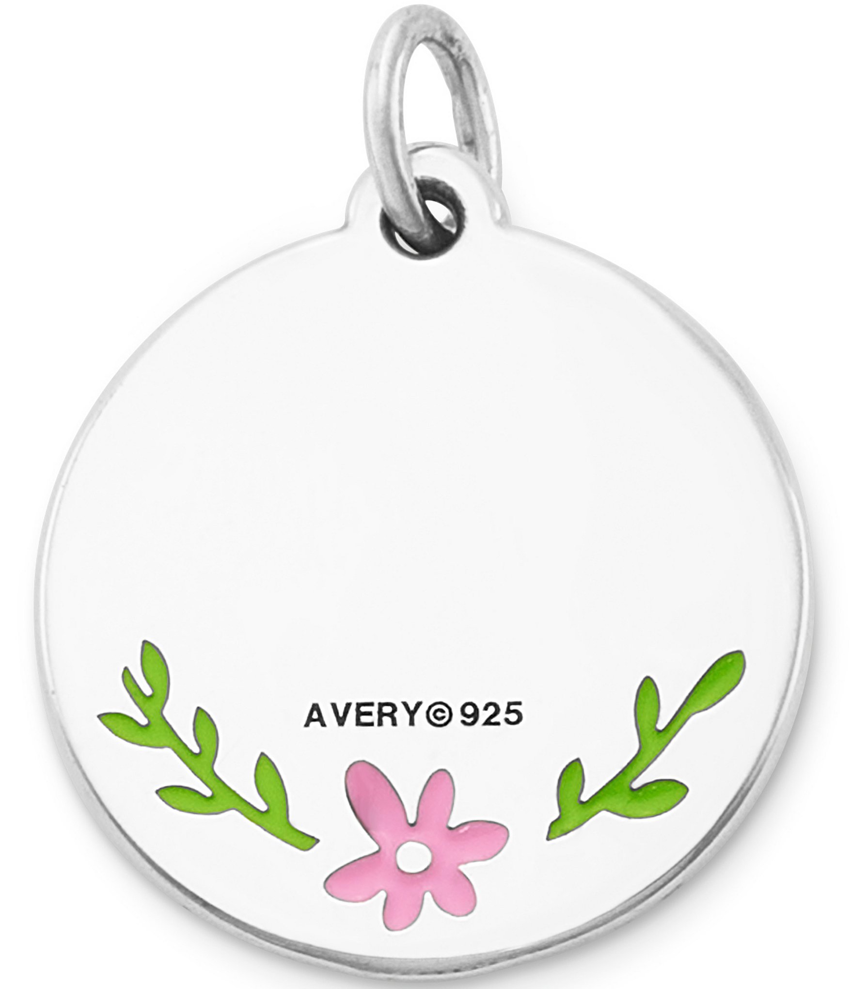 James Avery Enamel He is Risen Charm