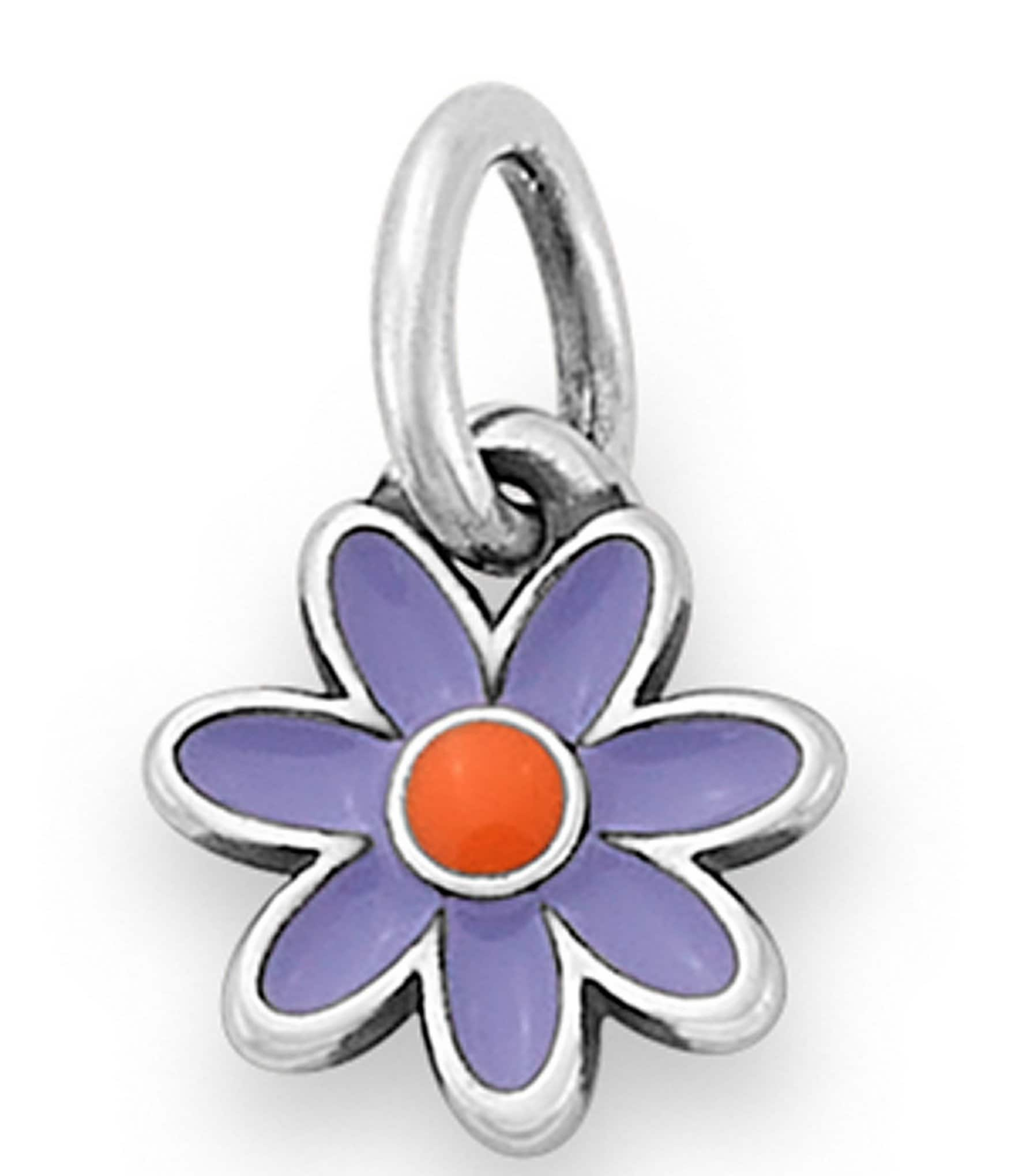 James Avery Enamel Mini Flower Charm