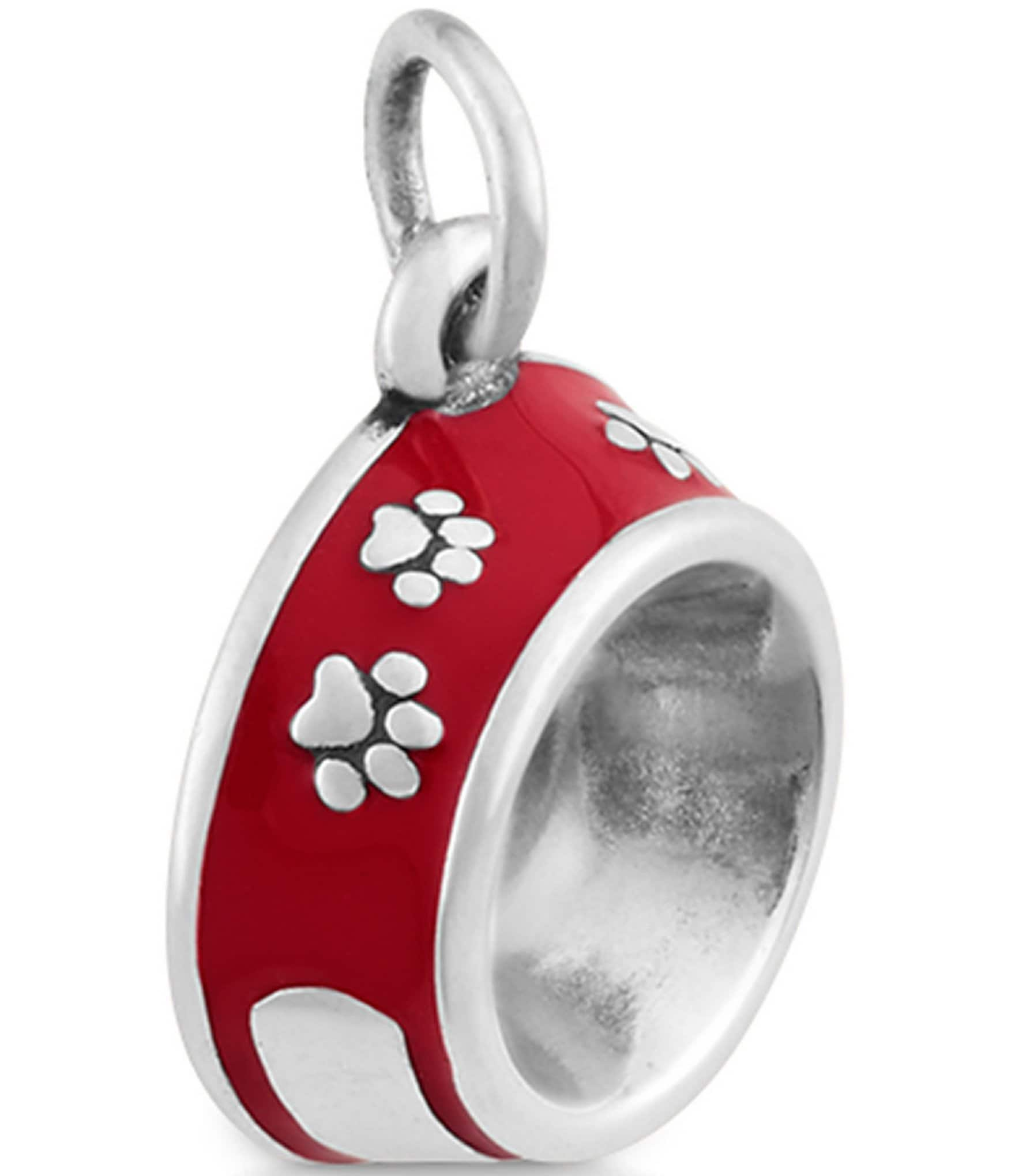 James Avery Enamel Pet Bowl Charm