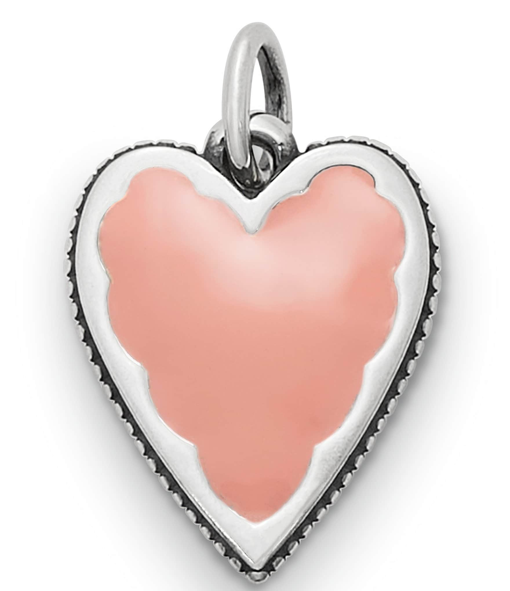 James Avery Enamel Heart Charm