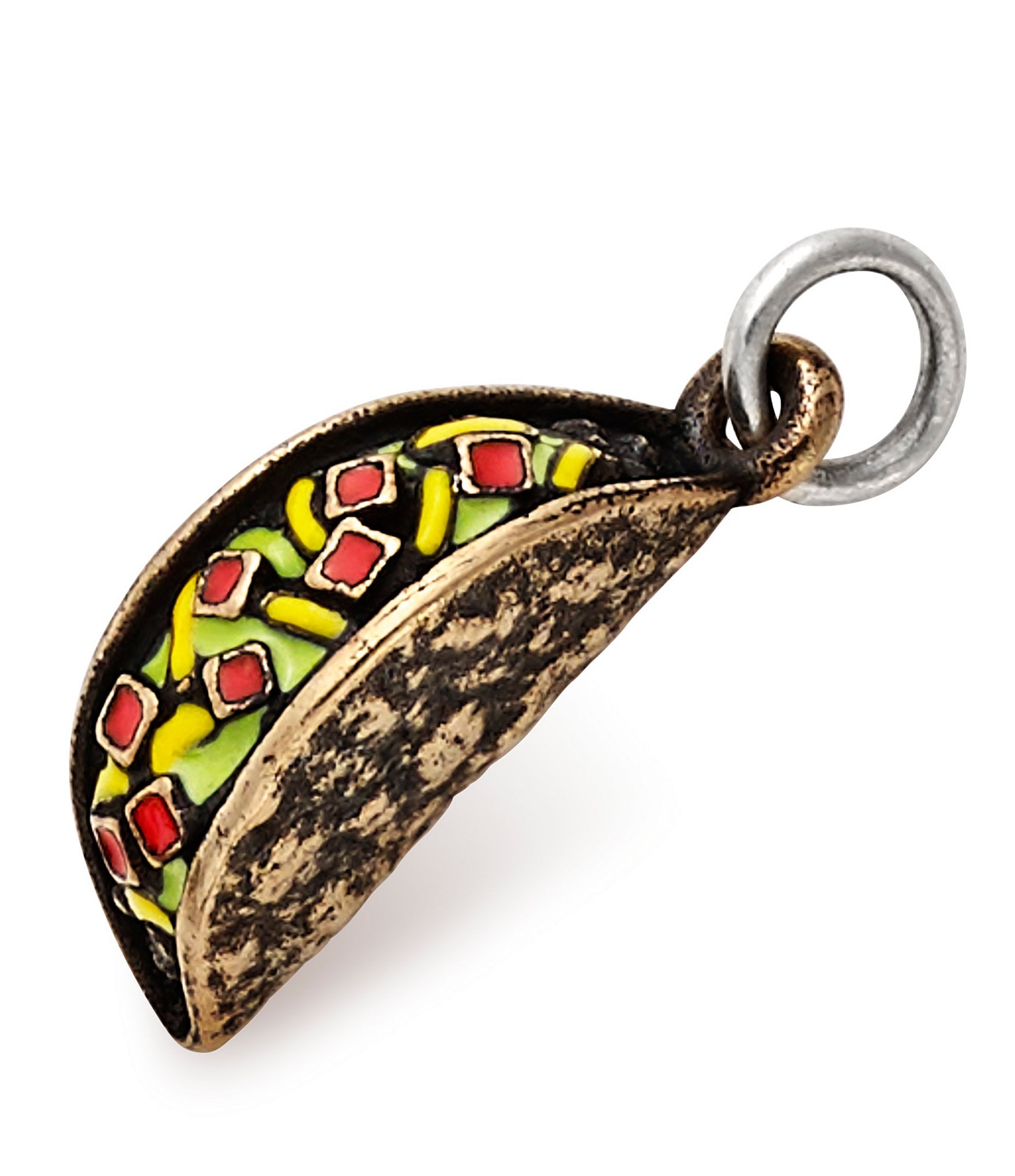 James Avery Enamel Taco Tuesday Charm