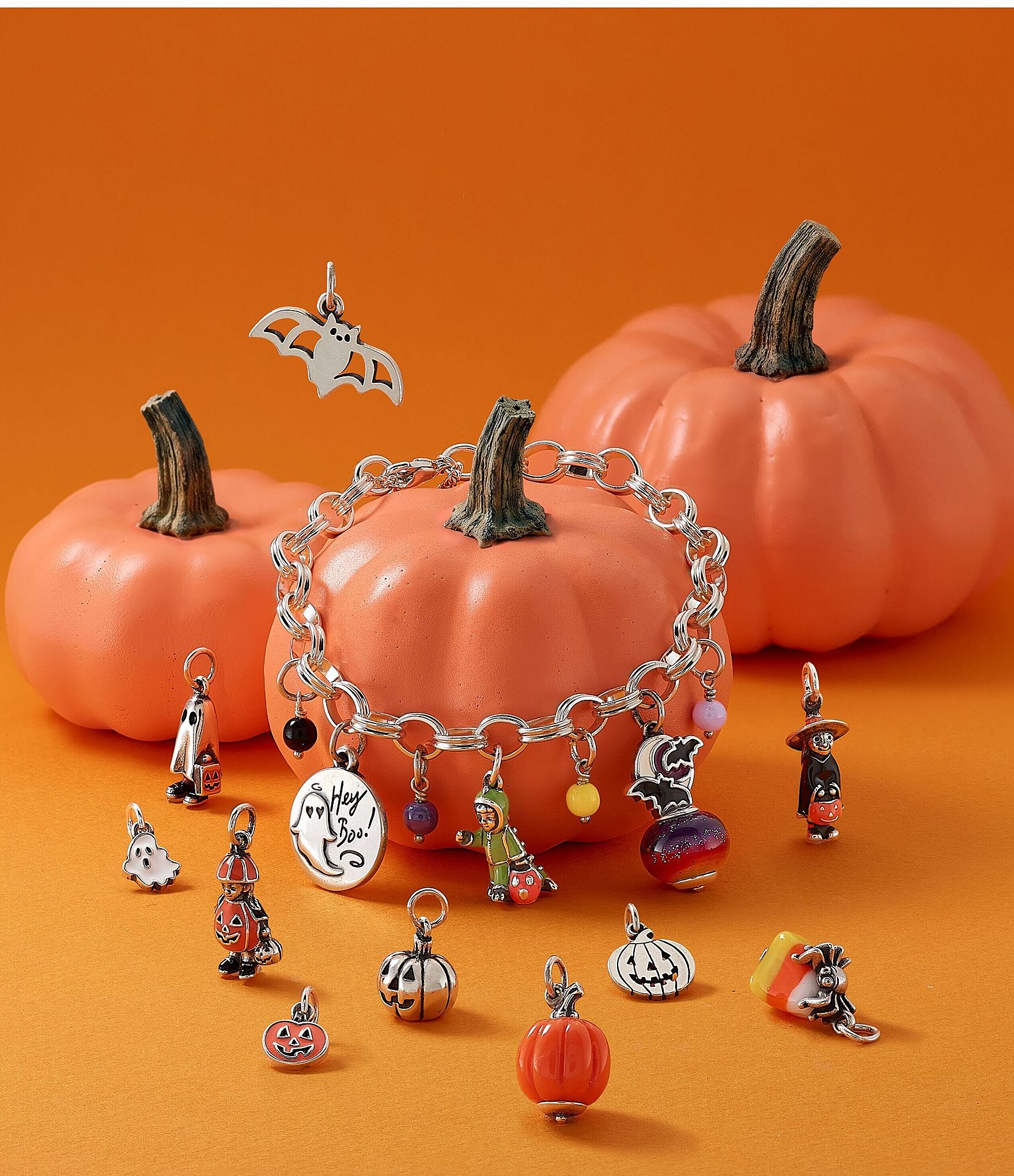 James Avery Enamel Trick or Treater Ghost Charm