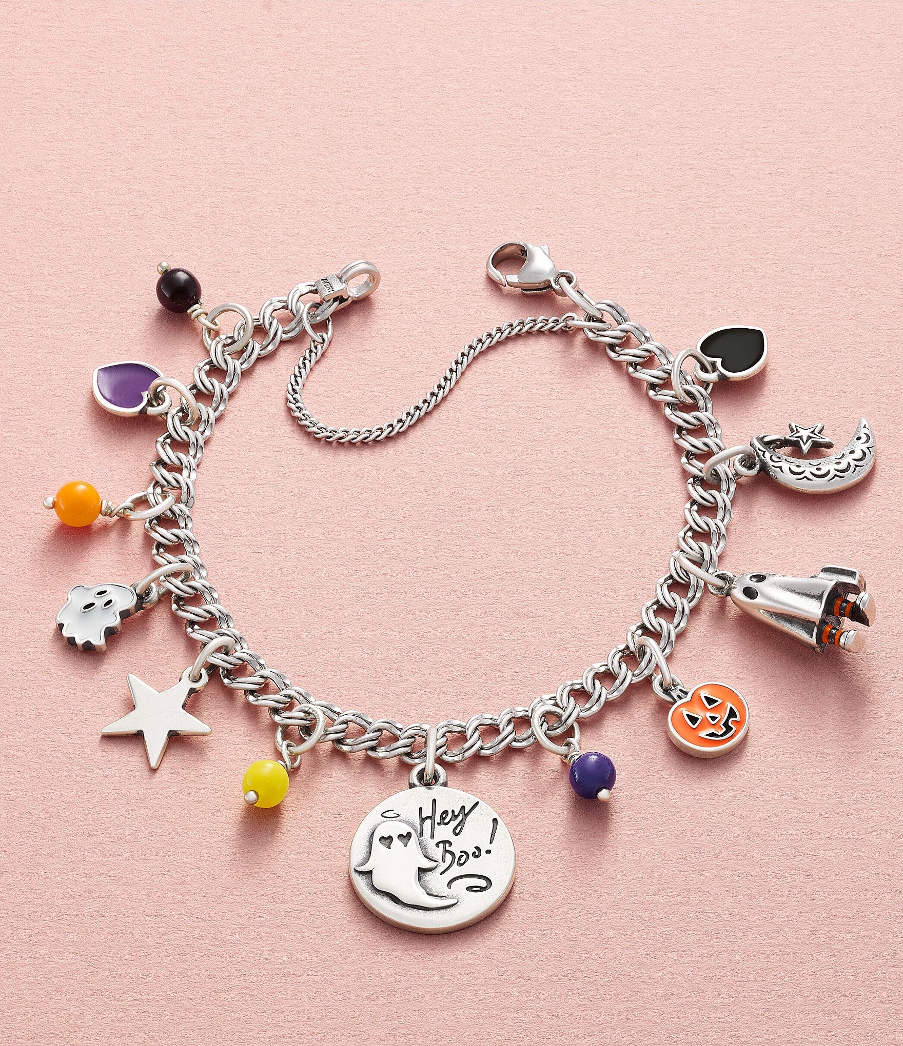 James Avery Enamel Trick or Treater Ghost Charm