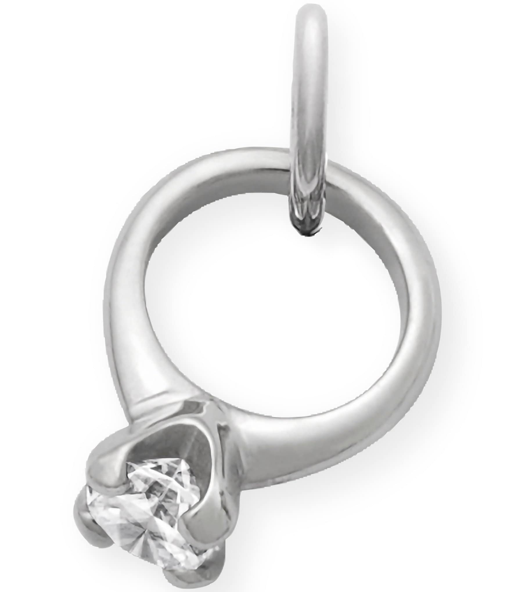 James Avery Heart with 2024 Charm