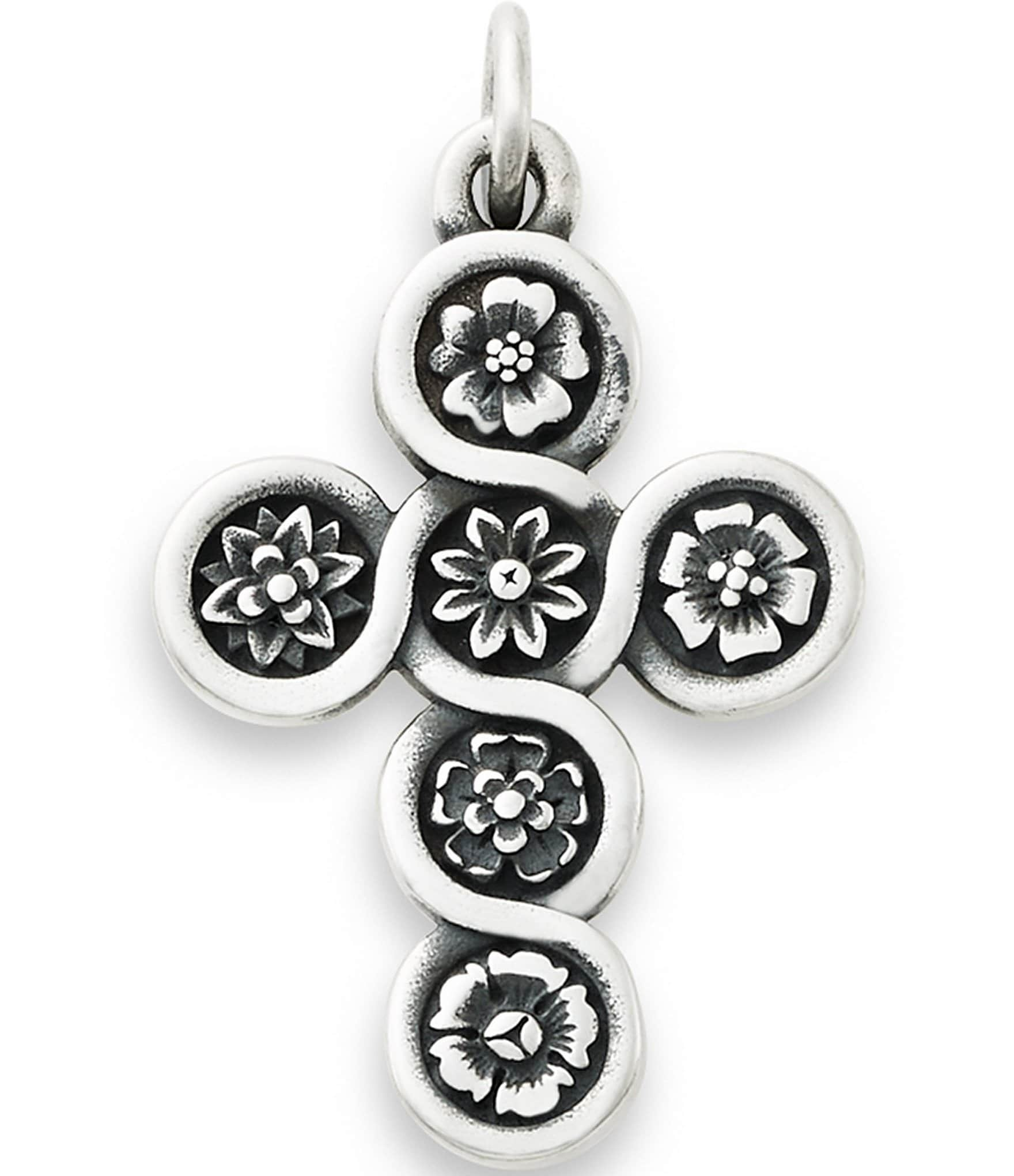 James Avery Flowering Cross Charm