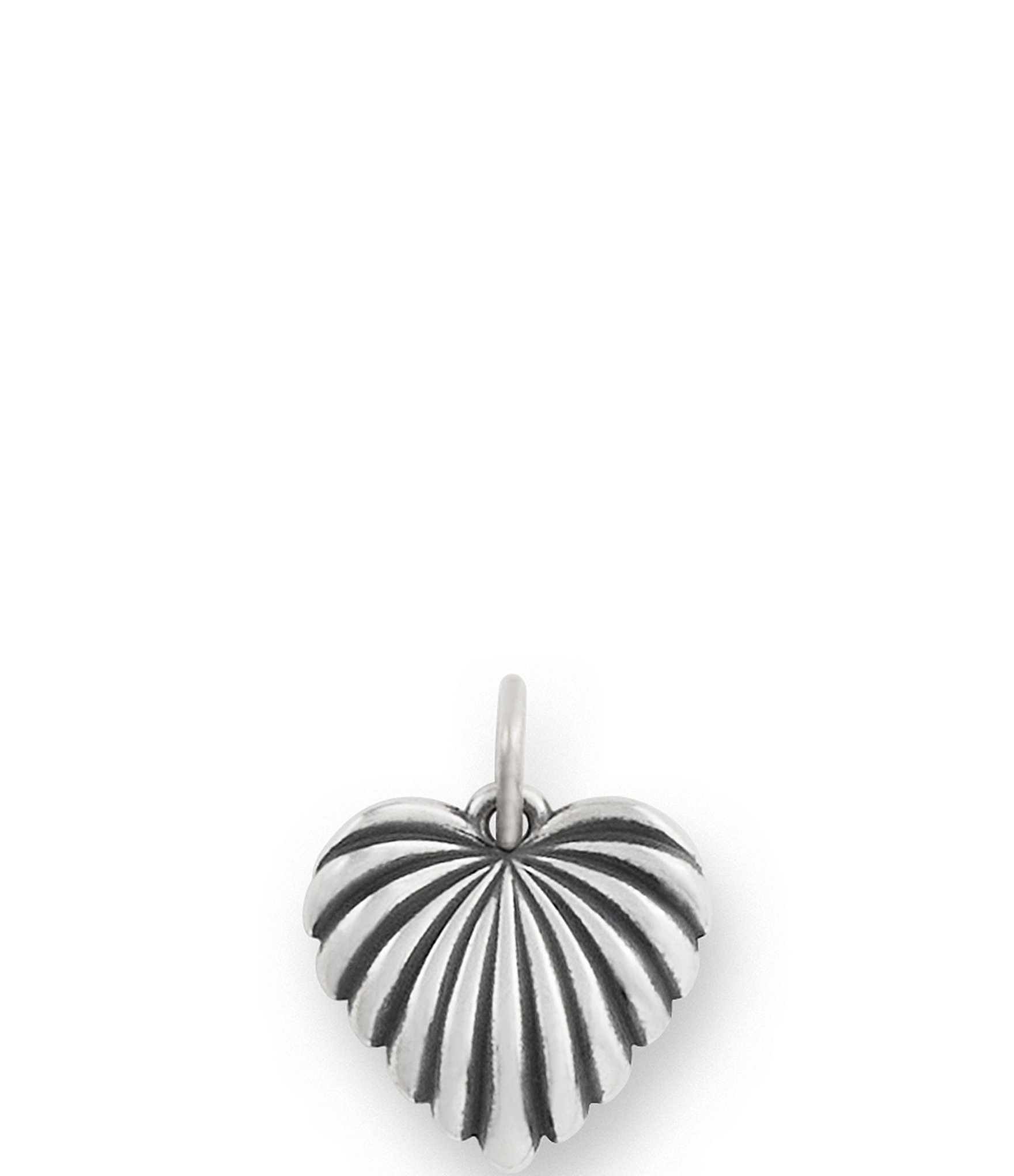 James Avery Fluted Heart Charm