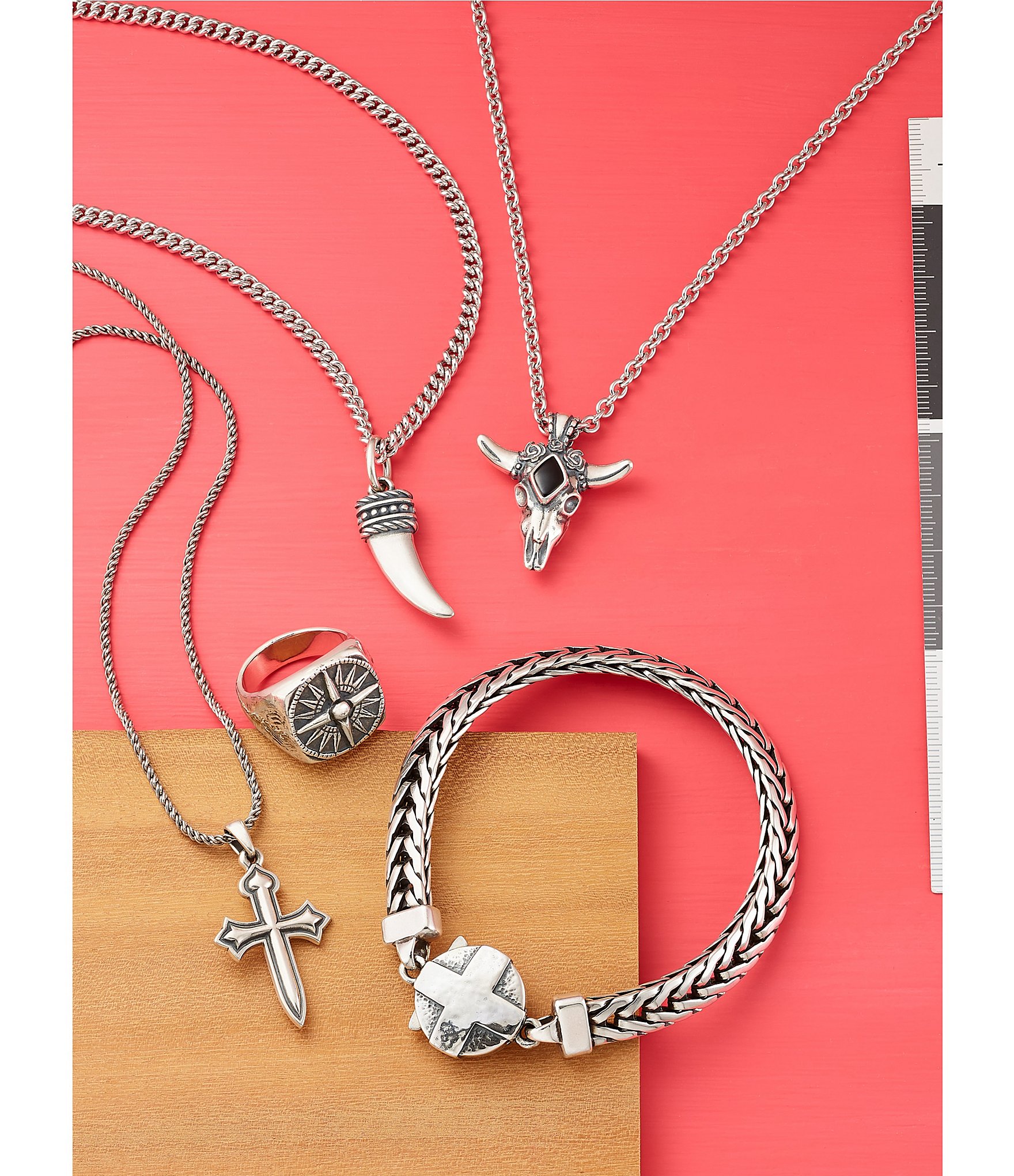 James Avery Forged in Faith Link Bracelet