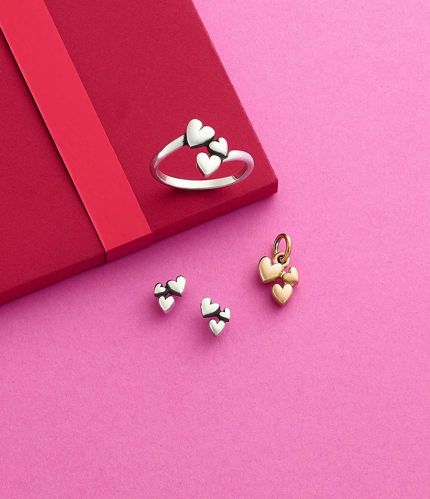 James Avery Gathered Hearts Charm