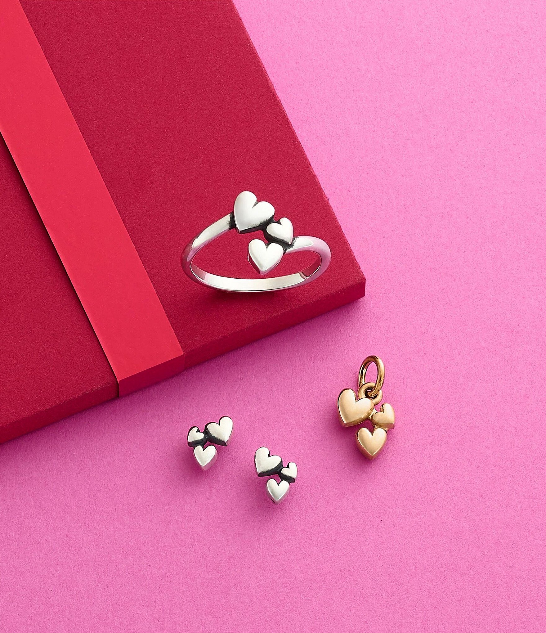 James Avery Gathered Hearts Ring